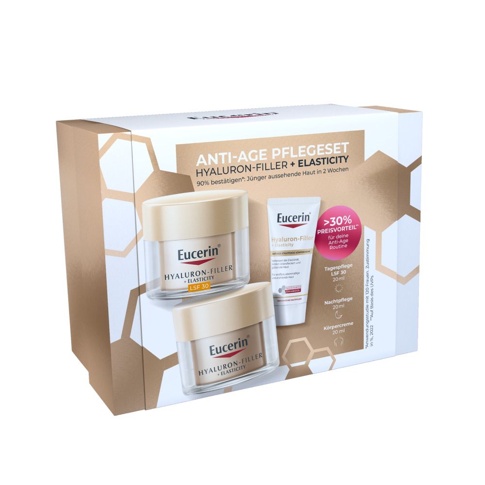 Eucerin Anti-Age Pflegeset Hyaluron-Filler + Elasticity