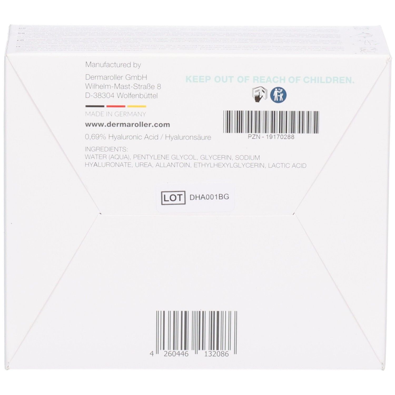Dermaroller Hyaluron-Ampullen Angebot