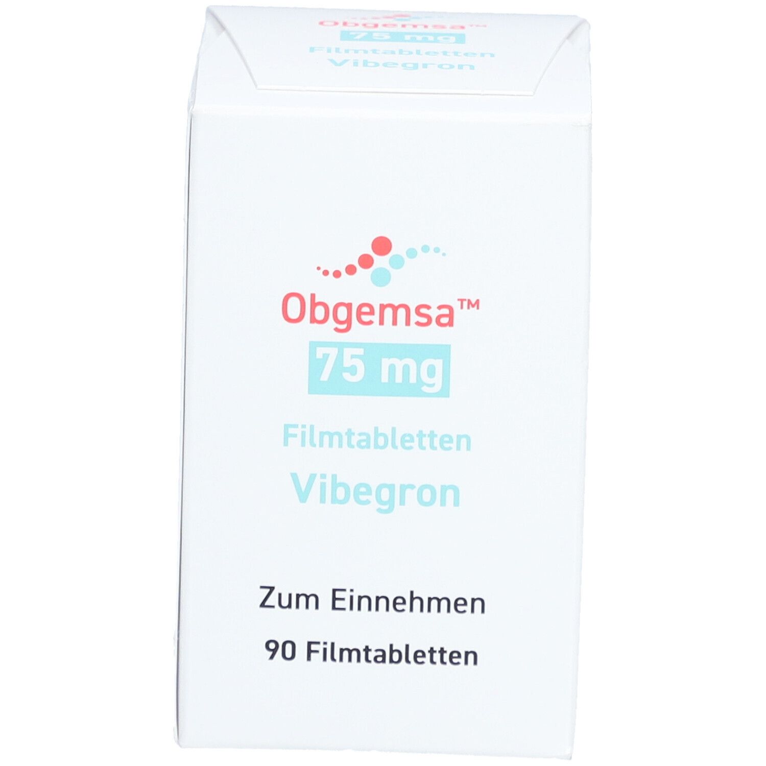 OBGEMSA 75 mg Filmtabletten