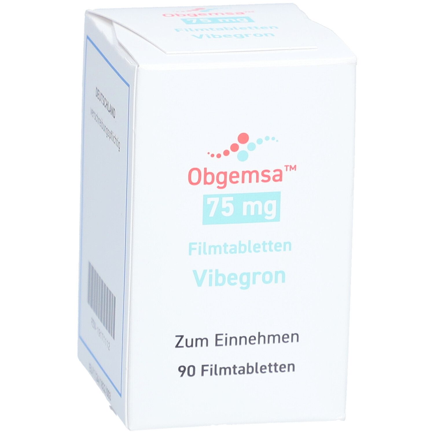 OBGEMSA 75 mg Filmtabletten