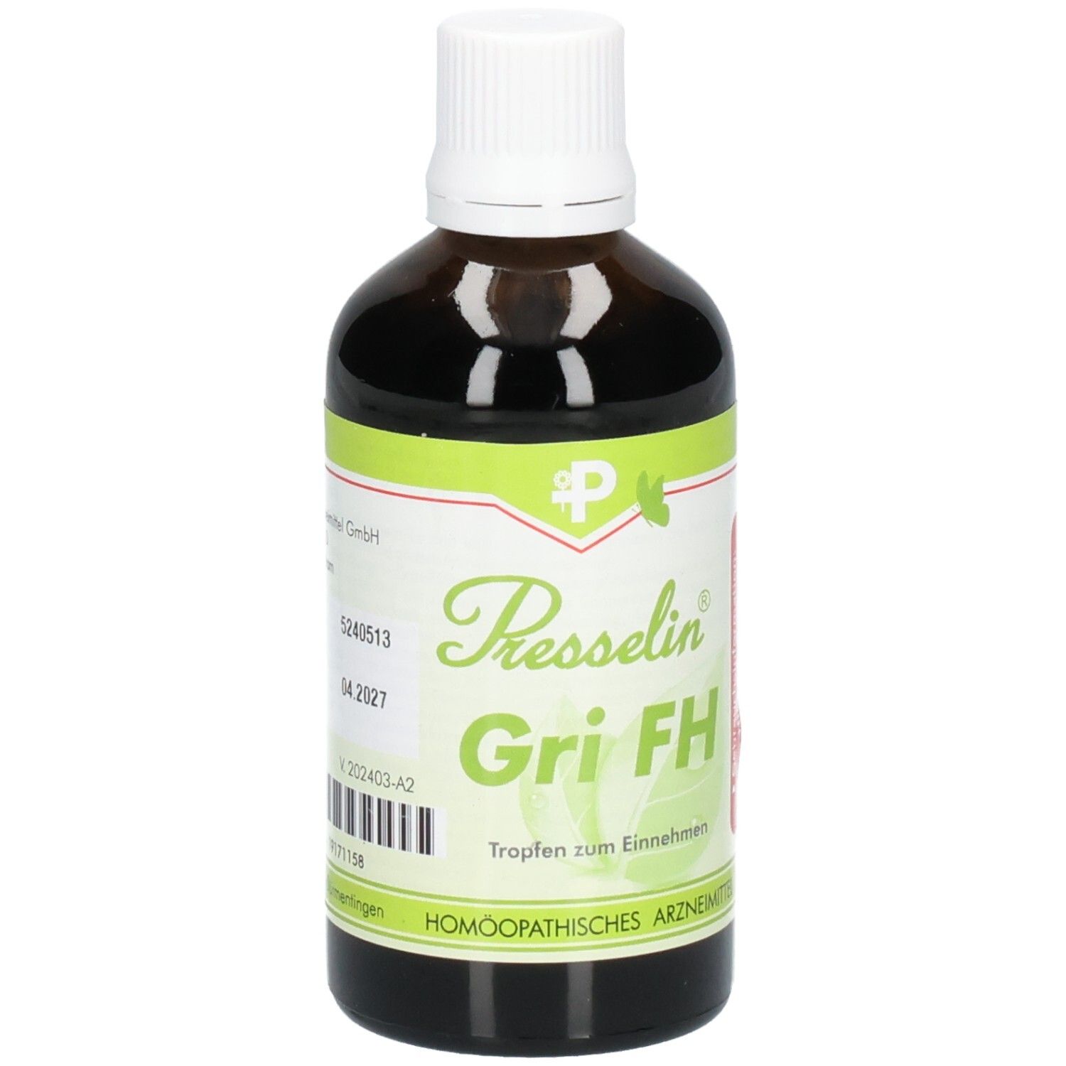 Presselin GRI FH Tropfen zum Einnehmen 100 ml