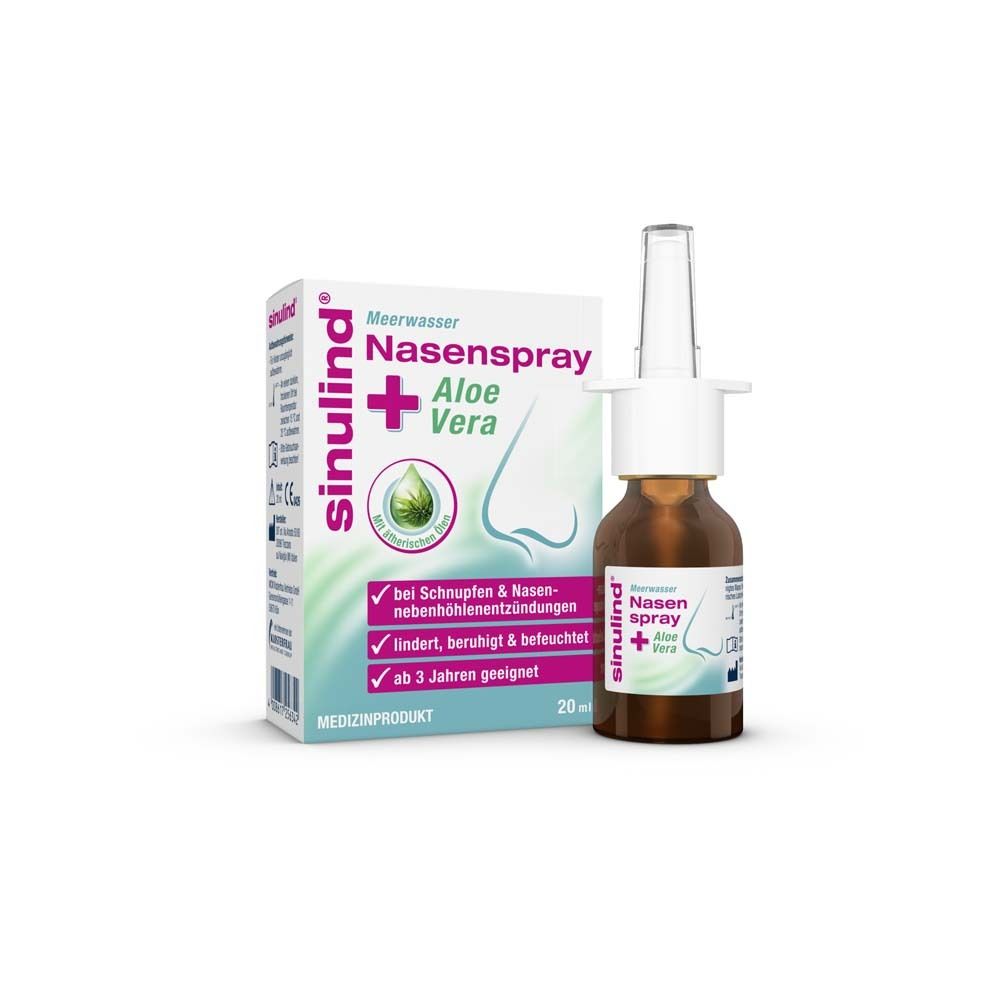 Sinulind Meerwasser Nasenspray + Aloe Vera