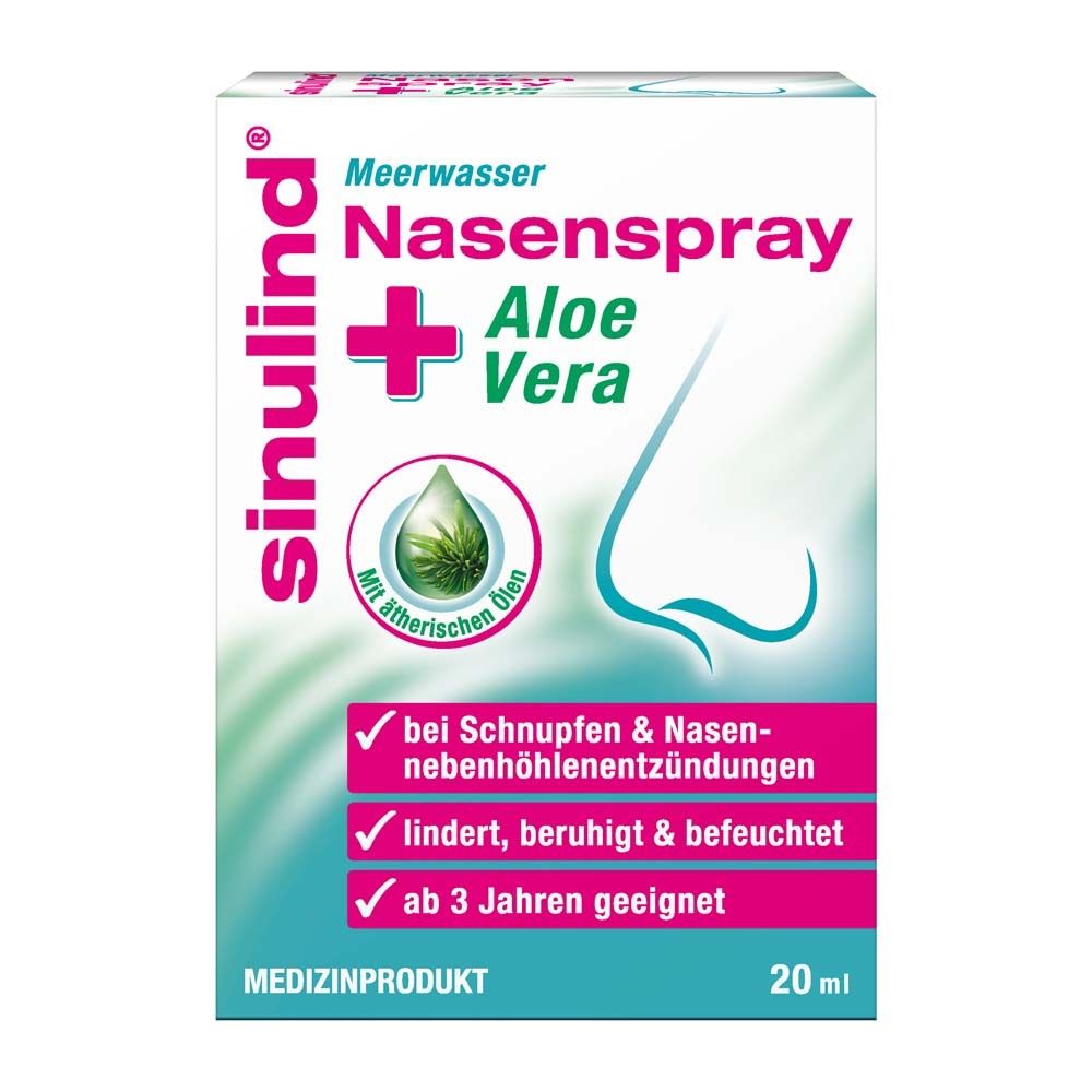 Sinulind Meerwasser Nasenspray + Aloe Vera