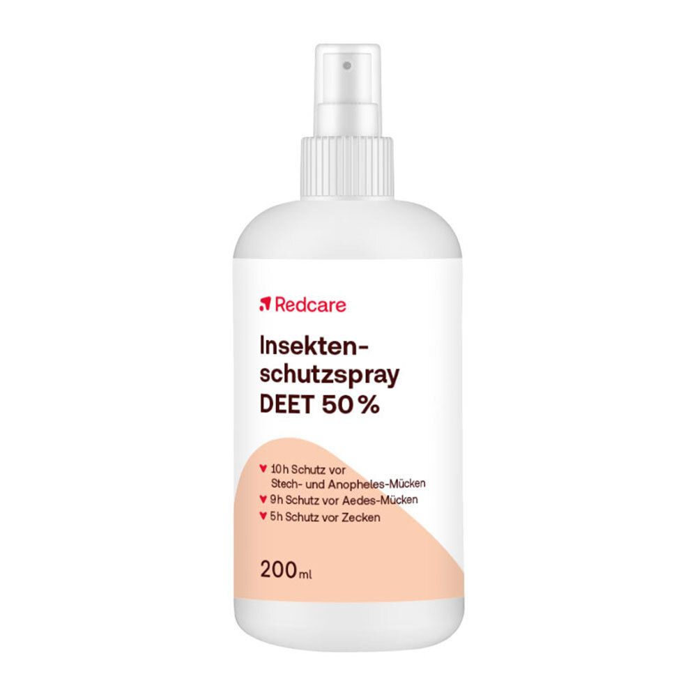 Redcare Insektenschutzspray Deet 50% 200 ml Dosierspray