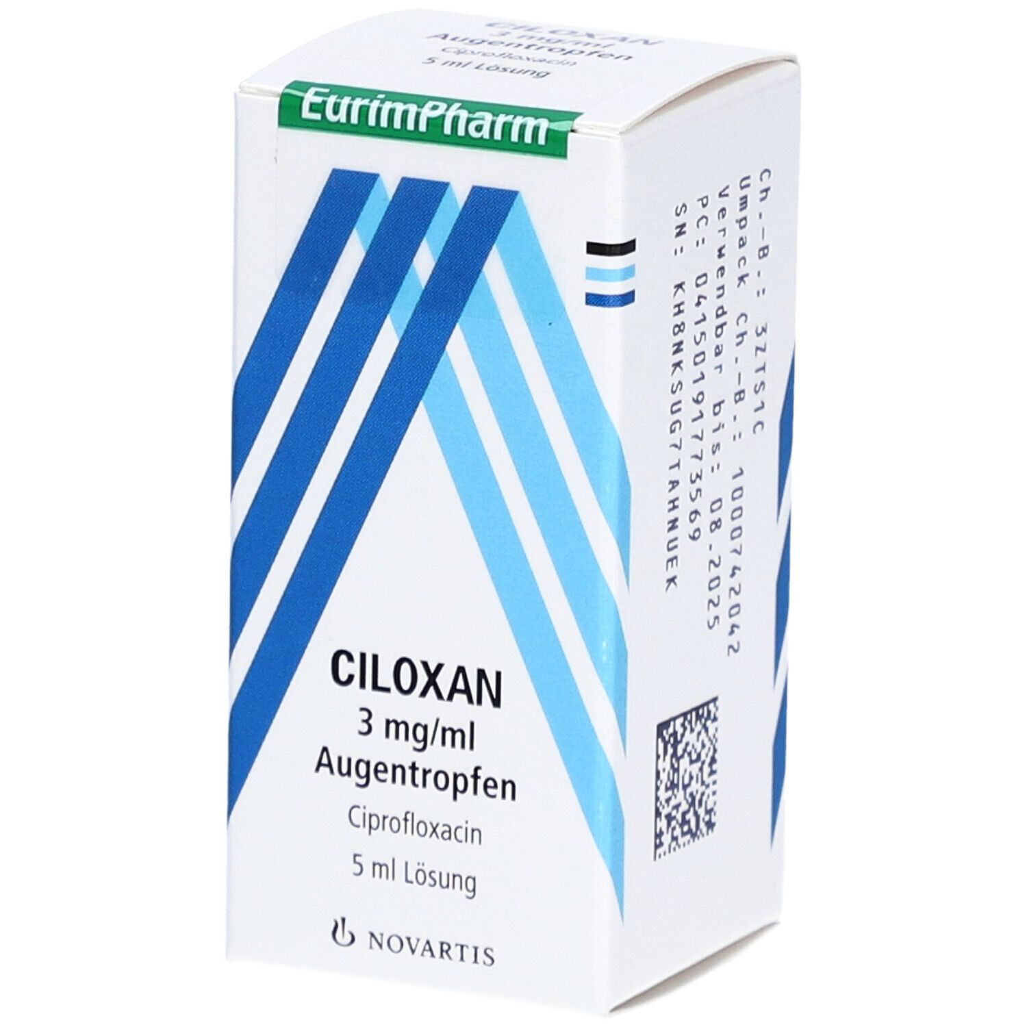 CILOXAN 3 mg/ml Augentropfen