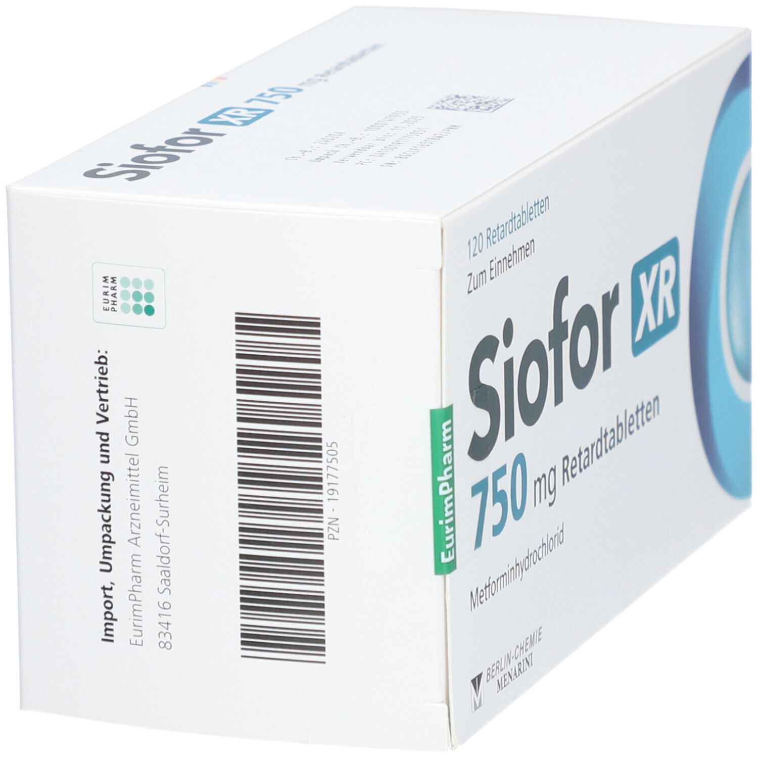SIOFOR XR 750 mg Retardtabletten