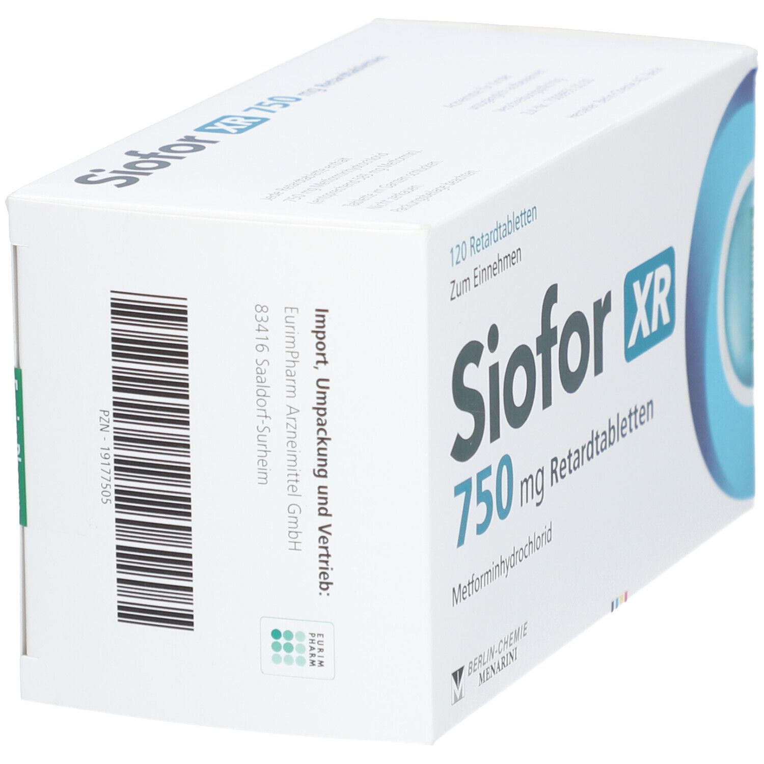 SIOFOR XR 750 mg Retardtabletten