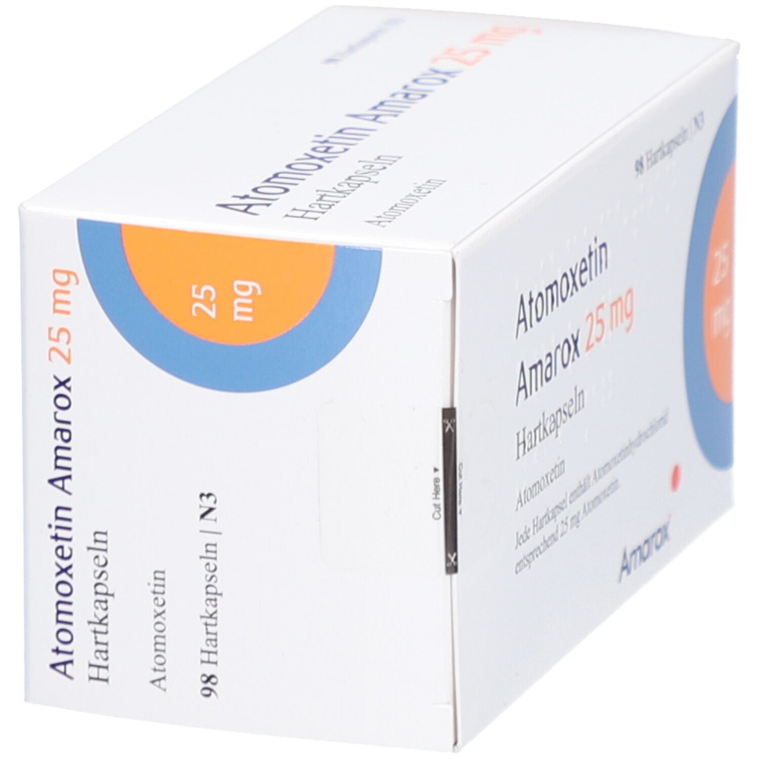 ATOMOXETIN Amarox 25 mg Hartkapseln