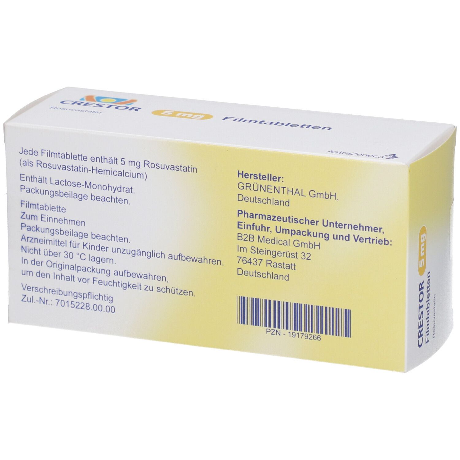 CRESTOR 5 mg Filmtabletten
