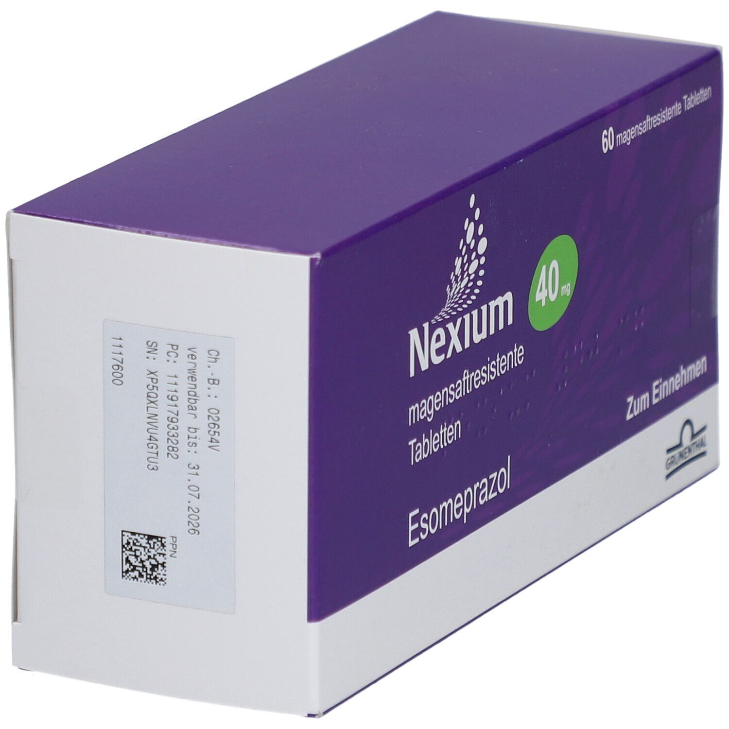 NEXIUM 40 mg magensaftresistente Tabletten