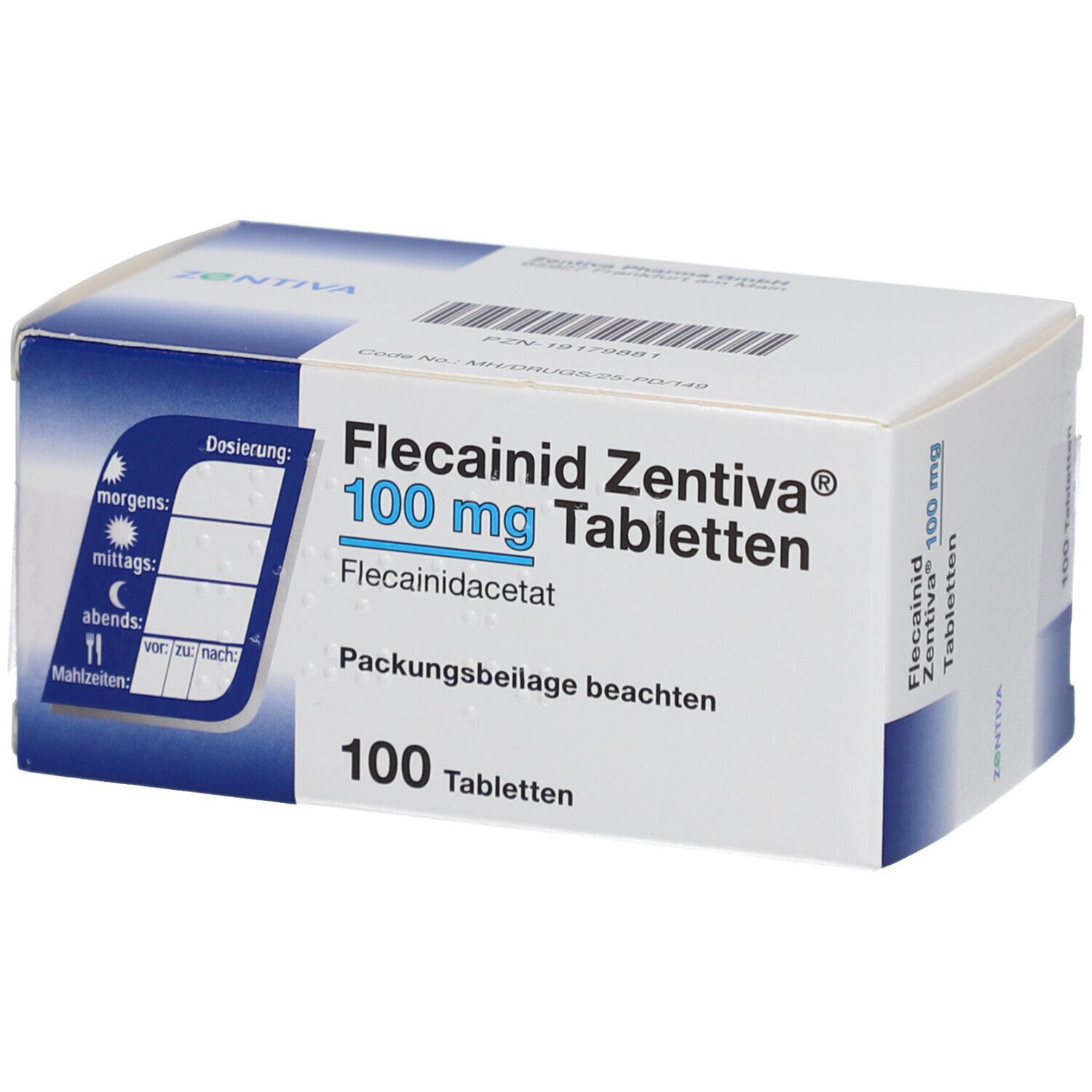 FLECAINID Zentiva 100 mg Tabletten