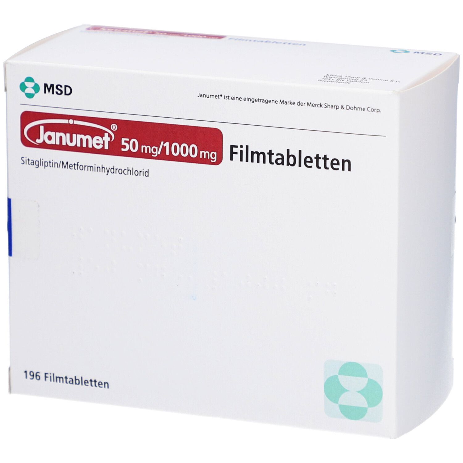 JANUMET 50 mg/1000 mg Filmtabletten