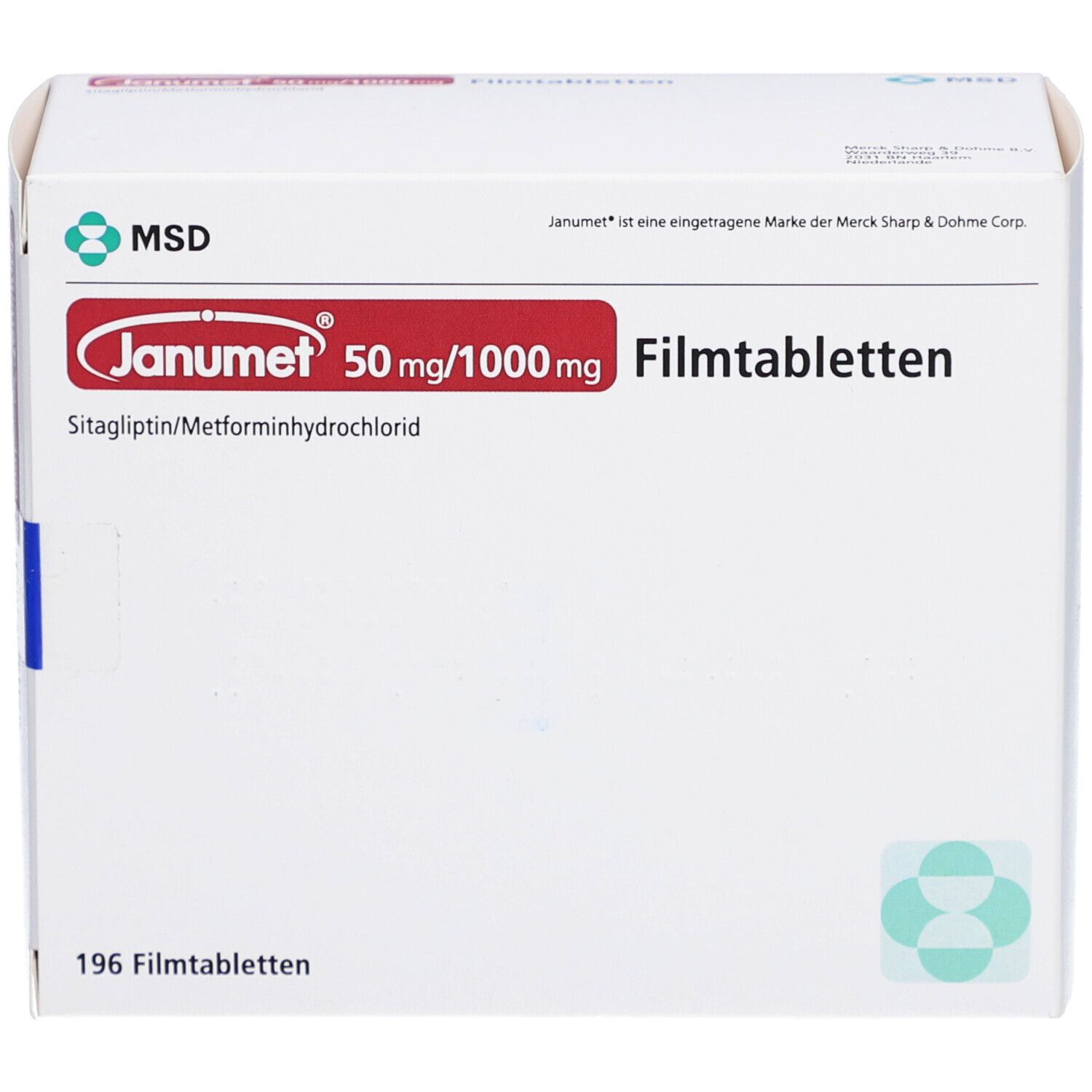 JANUMET 50 mg/1000 mg Filmtabletten