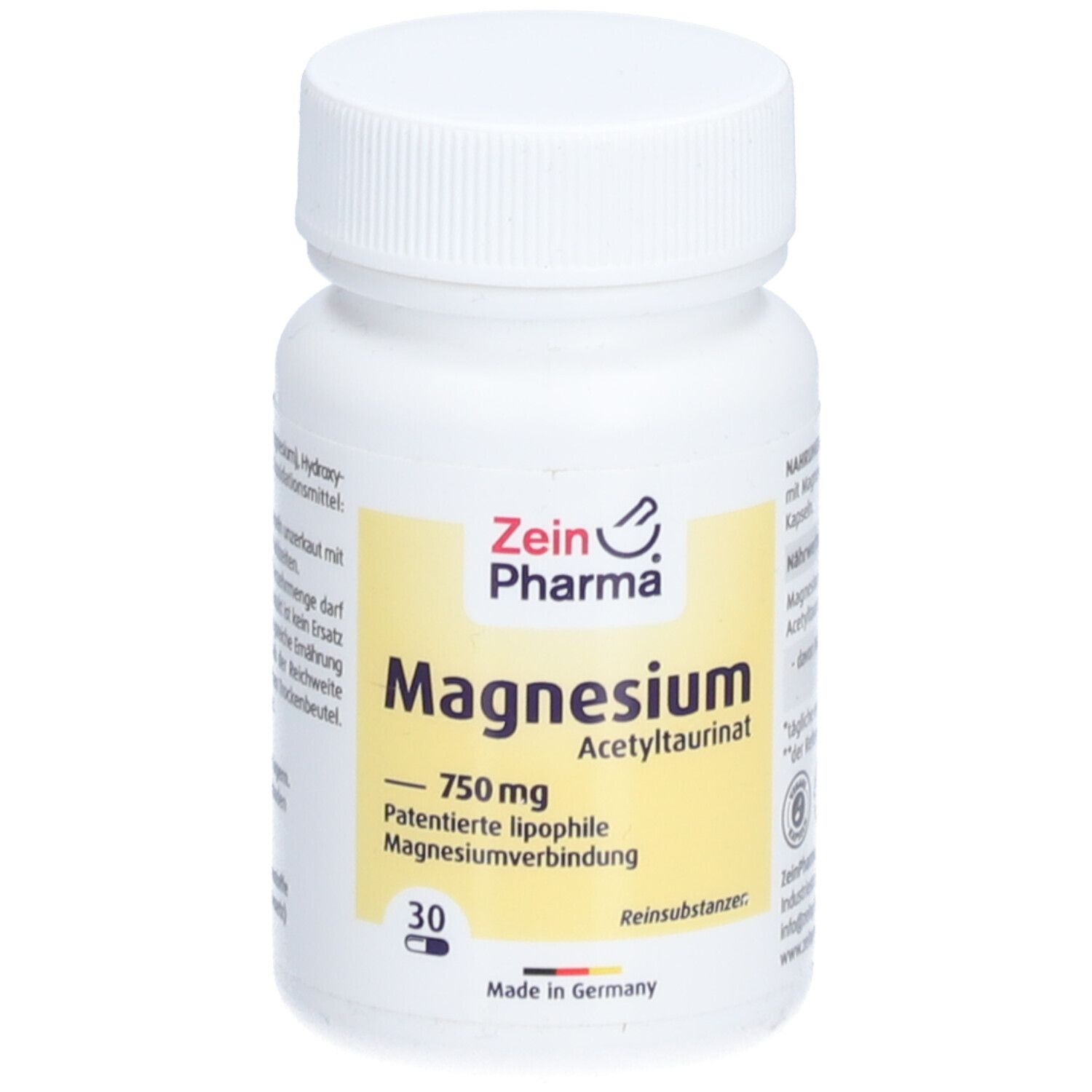 ZeinPharma® Magnesium Acetyltaurinat Kapseln