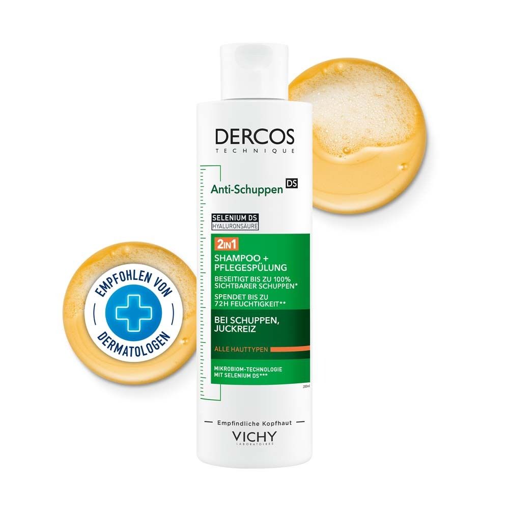 Dercos 2in1 Anti-Schuppen Shampoo 200ml