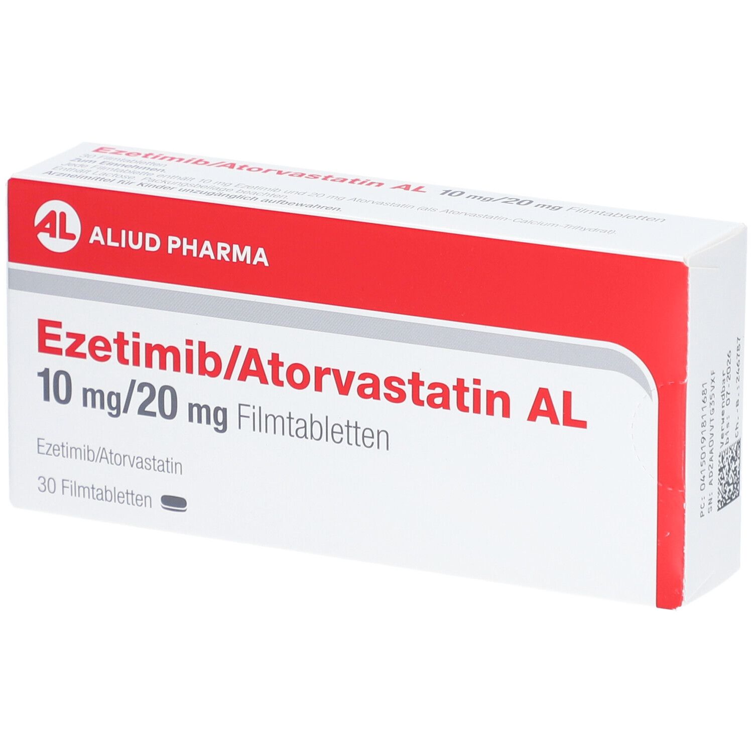 EZETIMIB/Atorvastatin AL 10 mg/20 mg Filmtabletten