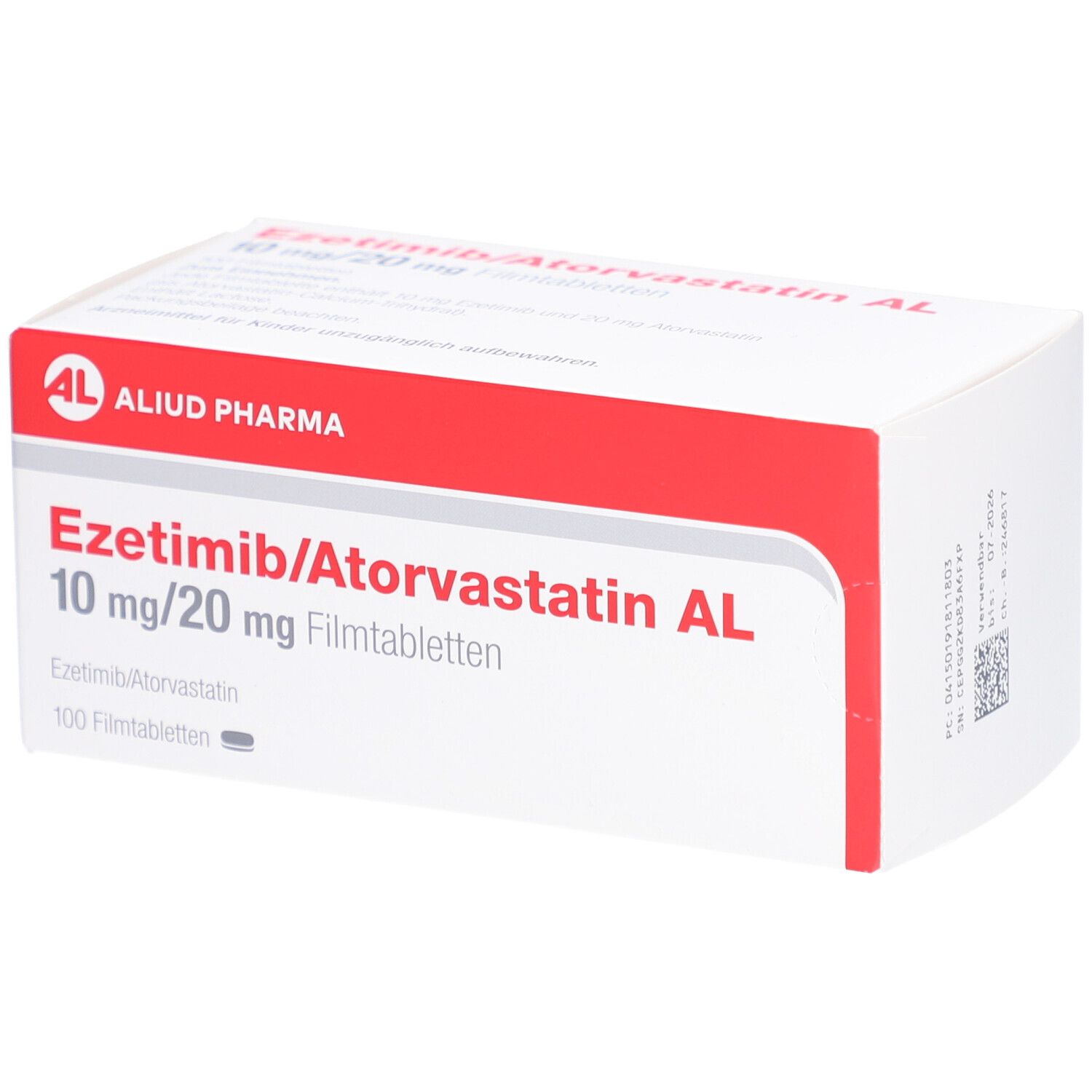 EZETIMIB/Atorvastatin AL 10 mg/20 mg Filmtabletten