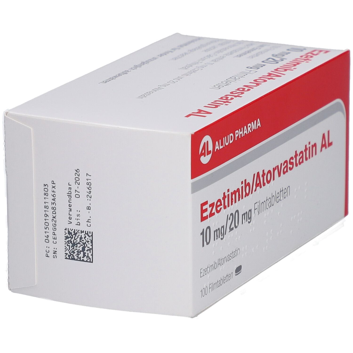 EZETIMIB/Atorvastatin AL 10 mg/20 mg Filmtabletten