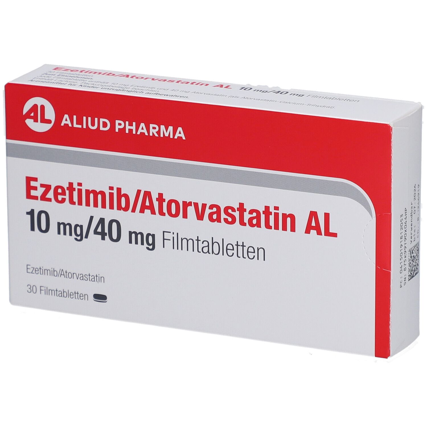 EZETIMIB/Atorvastatin AL 10 mg/40 mg Filmtabletten