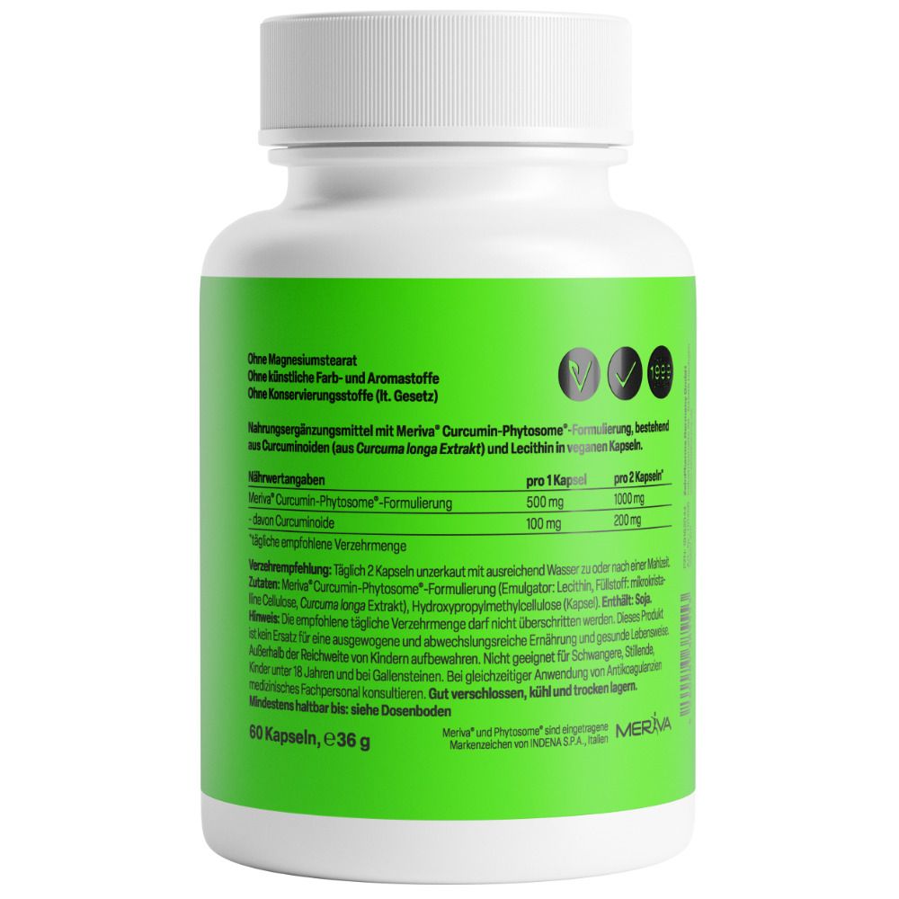 Curcumin Phytosome Komplex Zeinpharma Kapseln