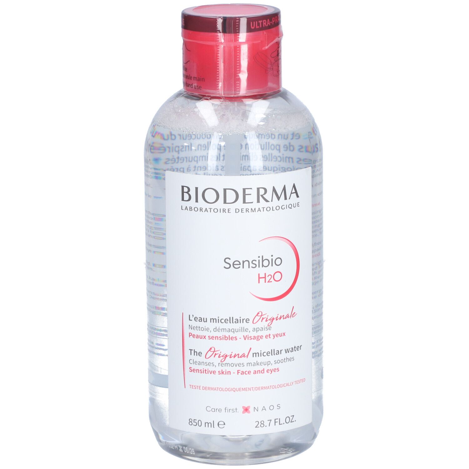 BIODERMA Sensibio H2O Mizellenwasser - Jetzt 25% sparen mit Code "bioderma25"