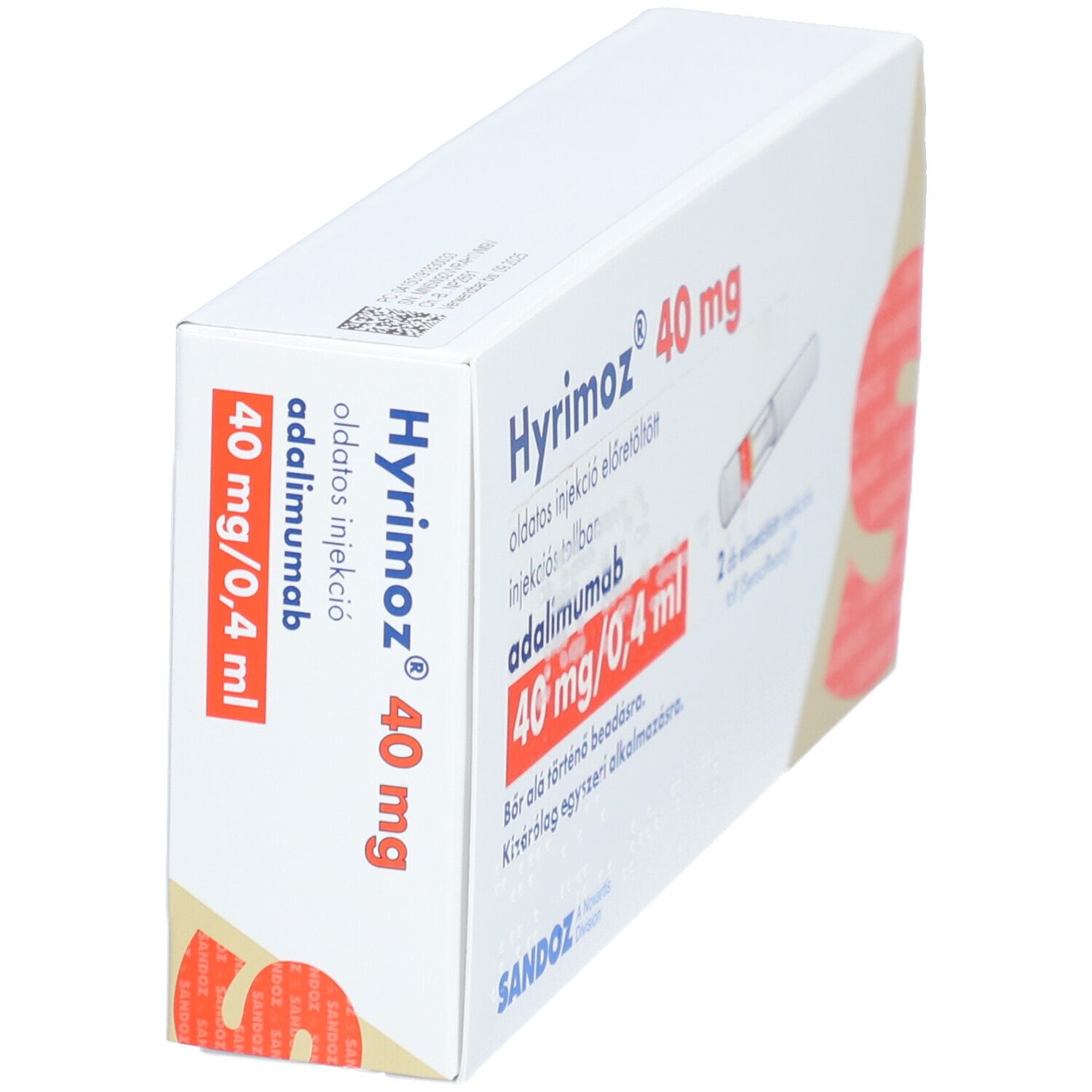 Hyrimoz 40 mg/0,4 ml Inj.-Lösung im Fertigpen 2 St Injektionslösung in einem