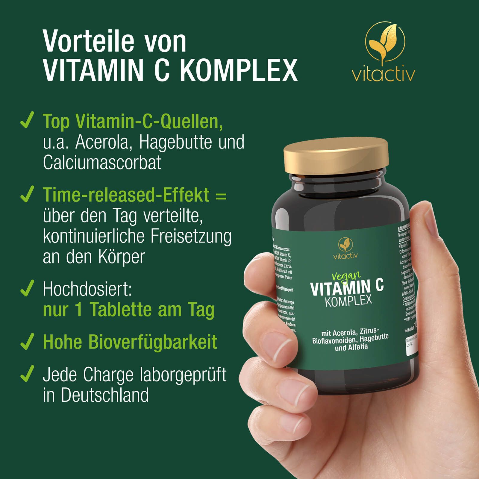 Vitamin C Komplex Tabletten 100 St