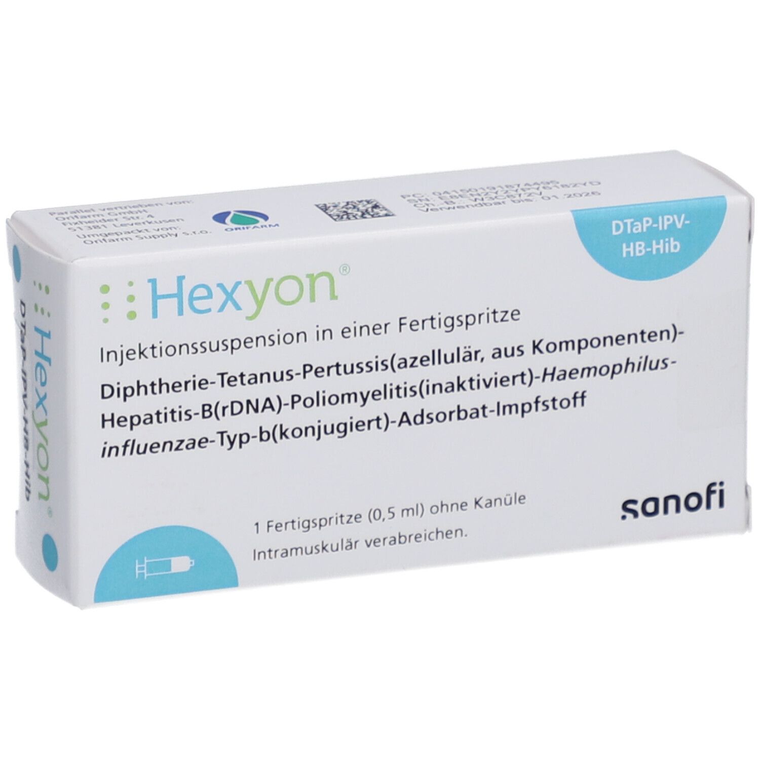 HEXYON Inj.-Susp.i.e.Fertigspr.o.Kanüle