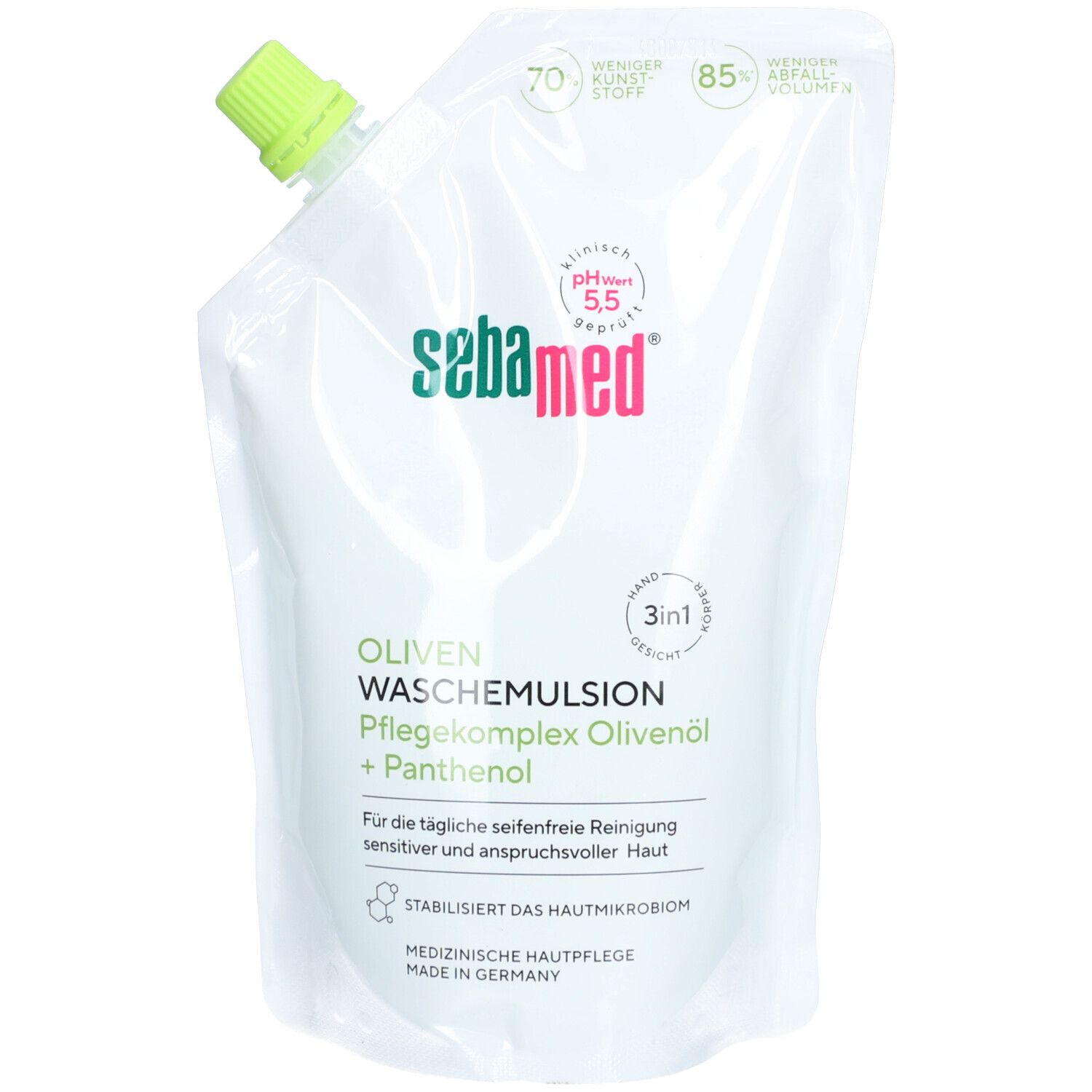 sebamed® MEERSALZ WASCH-EMULSION Nachfüllbeutel