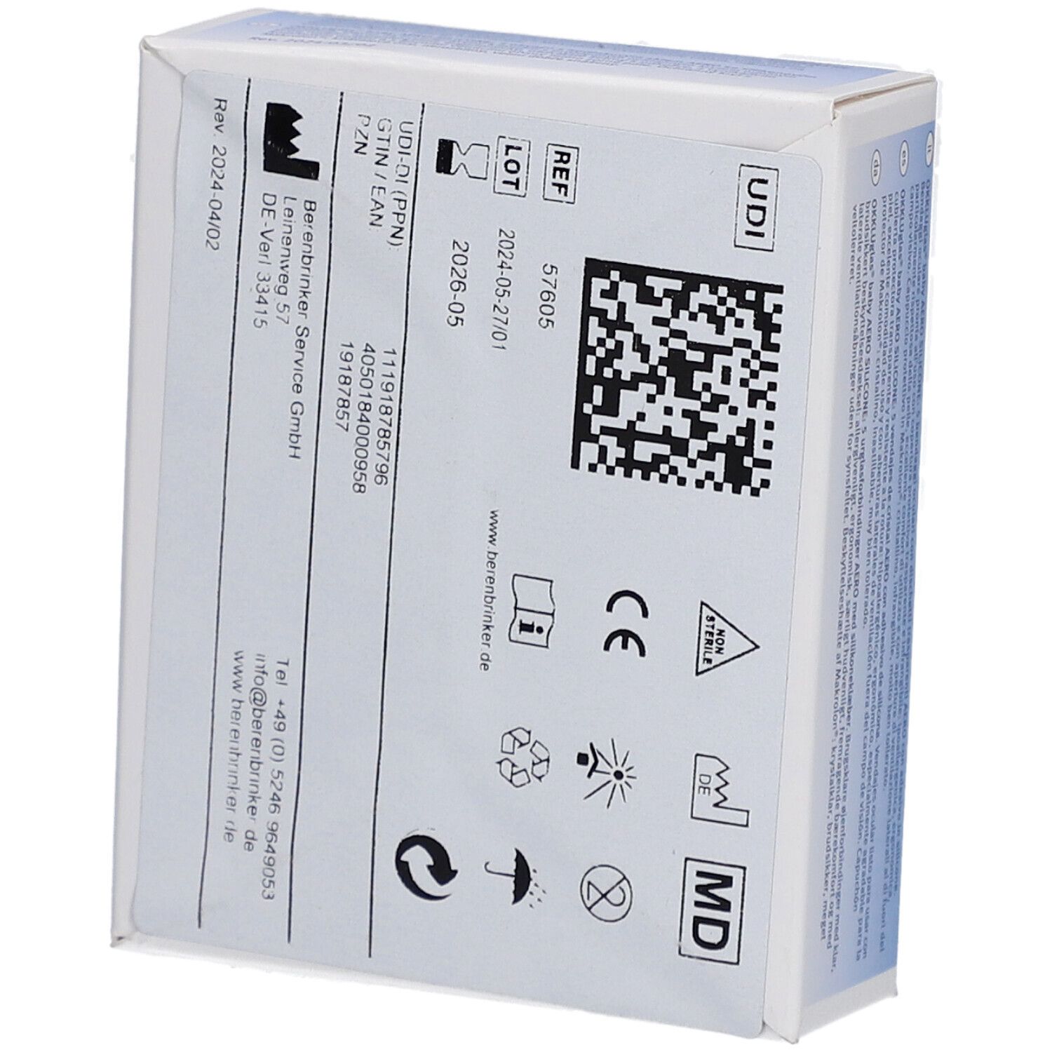OKKLUglas® Baby SILICONE Uhrglasverband