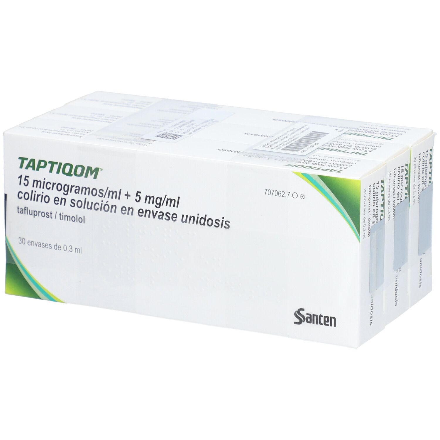 TAPTIQOM 15 µg/ml + 5 mg/ml Augentr.i.Einzeldosisb
