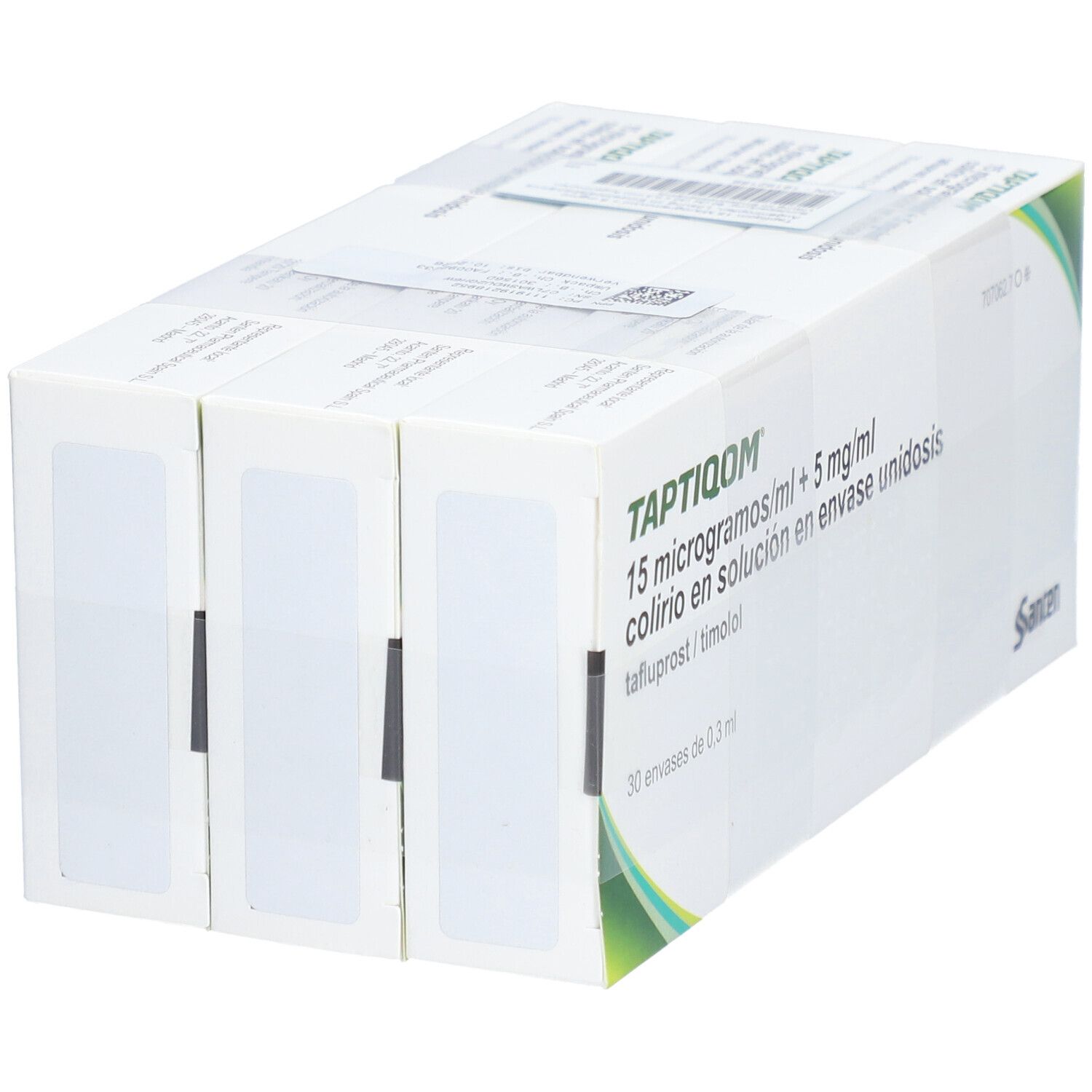 Taptiqom 15 µg/ml + 5 mg/ml Augentr.i.Einzeldosisb 30x0,3 ml Einzeldosispipetten