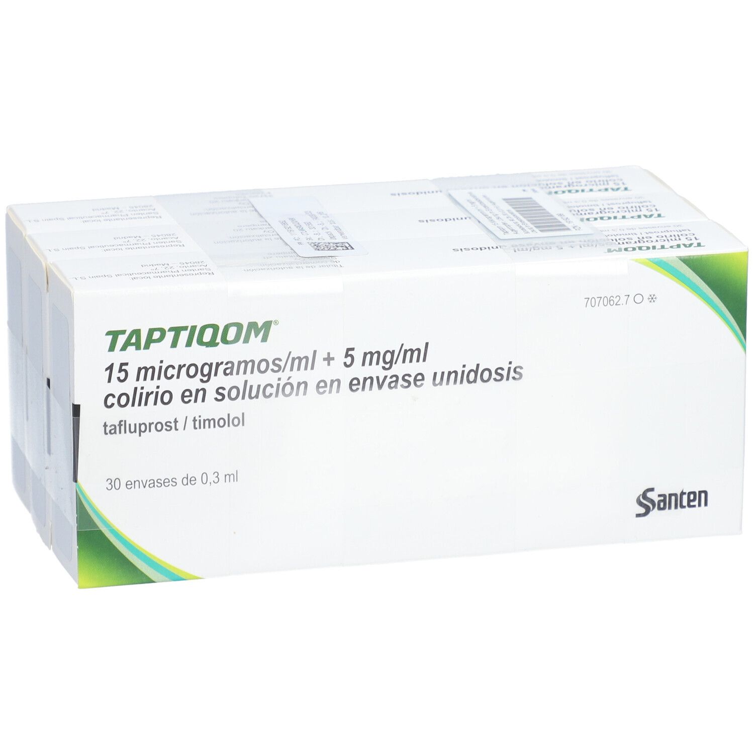 TAPTIQOM 15 µg/ml + 5 mg/ml Augentr.i.Einzeldosisb