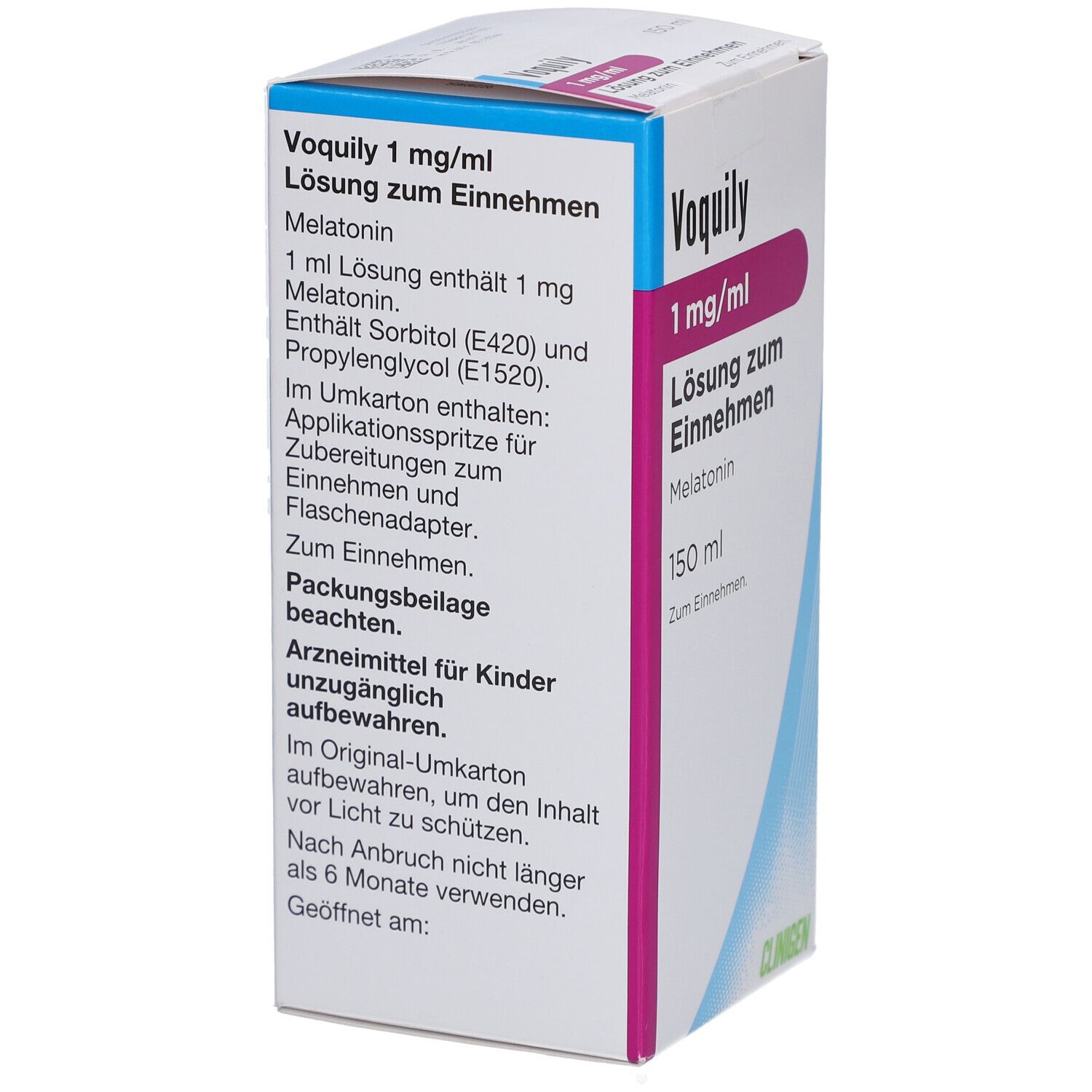 VOQUILY 1 mg/ml Lösung zum Einnehmen