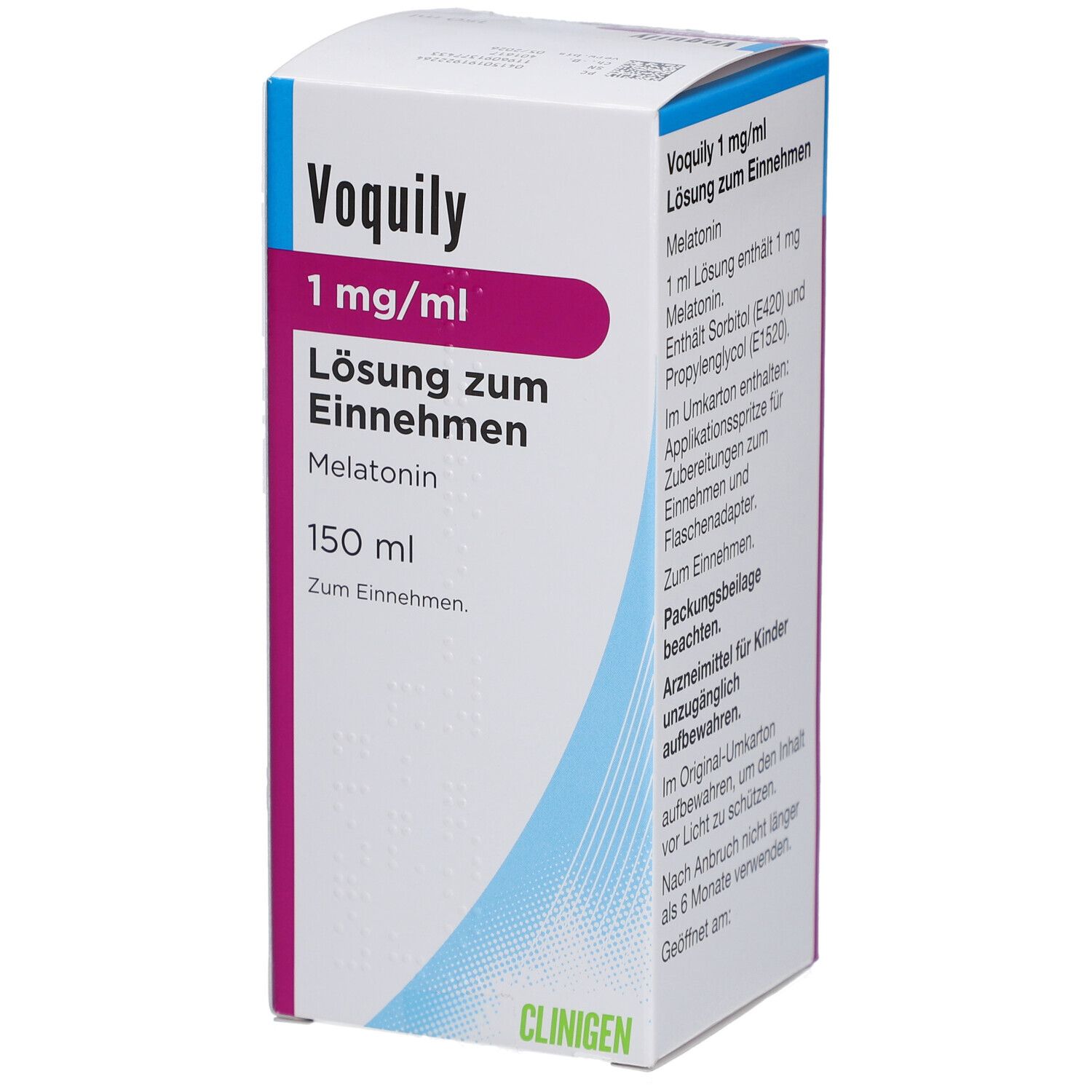 VOQUILY 1 mg/ml Lösung zum Einnehmen
