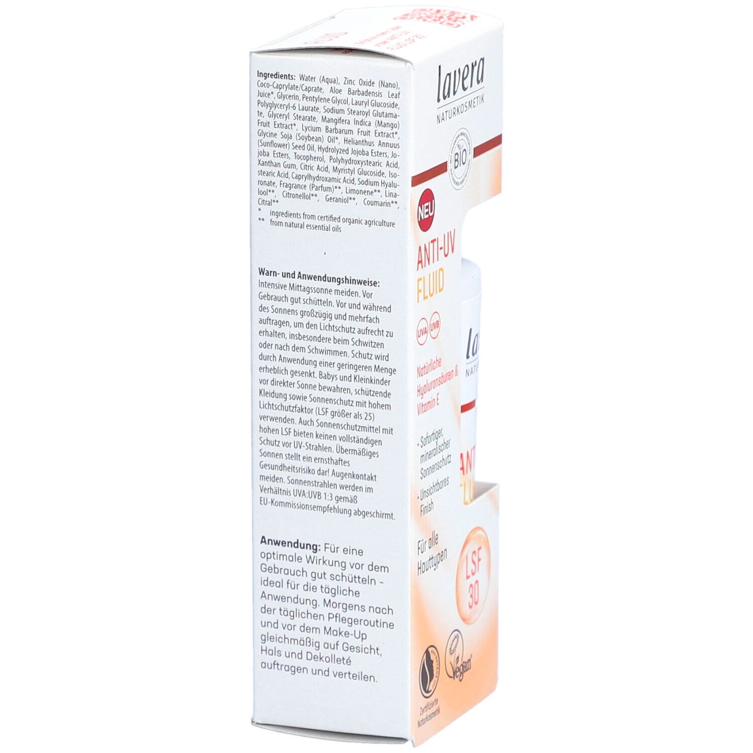 Lavera Anti-UV Fluid LSF 30 DE ml Elixier