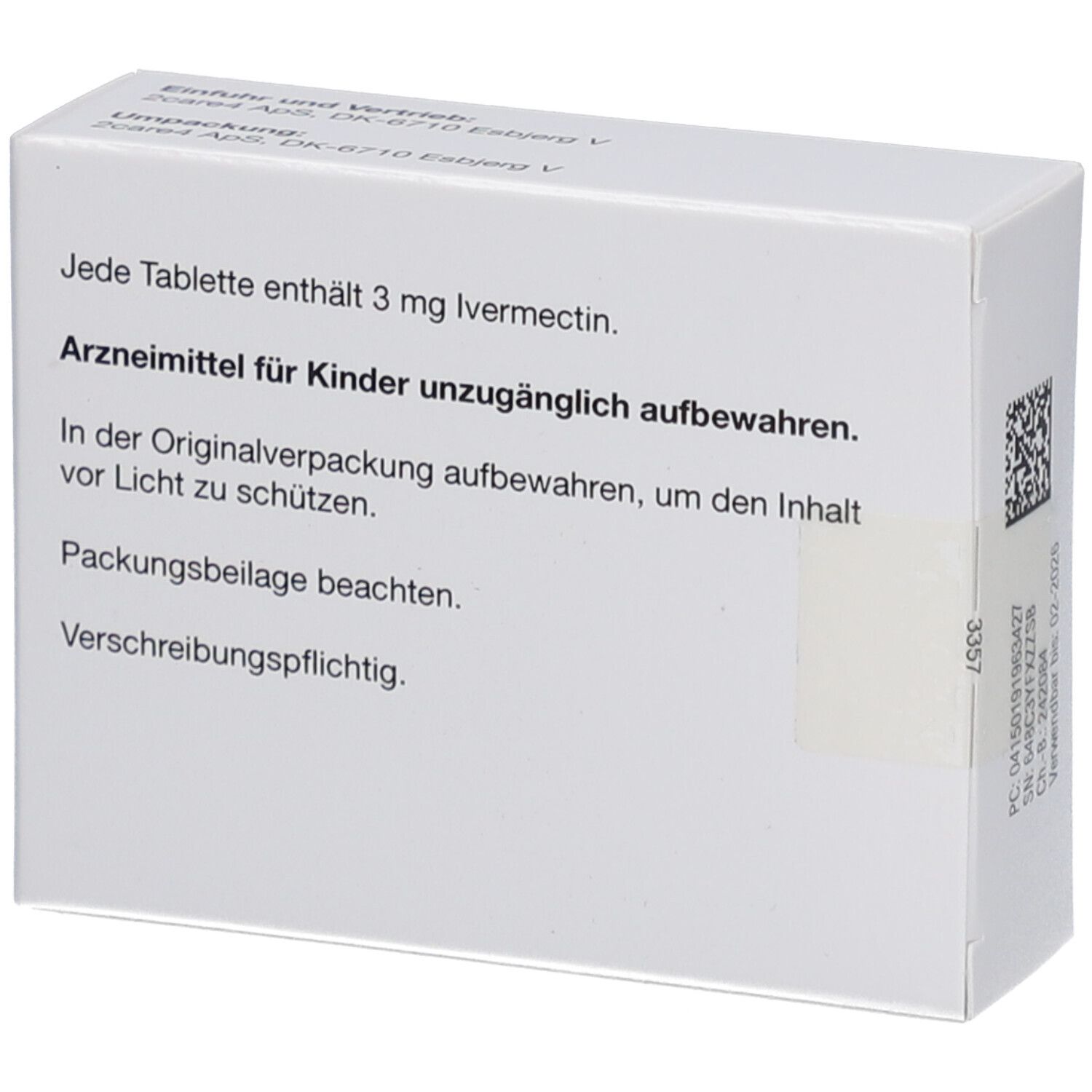 IVERAXIRO 3 mg Tabletten