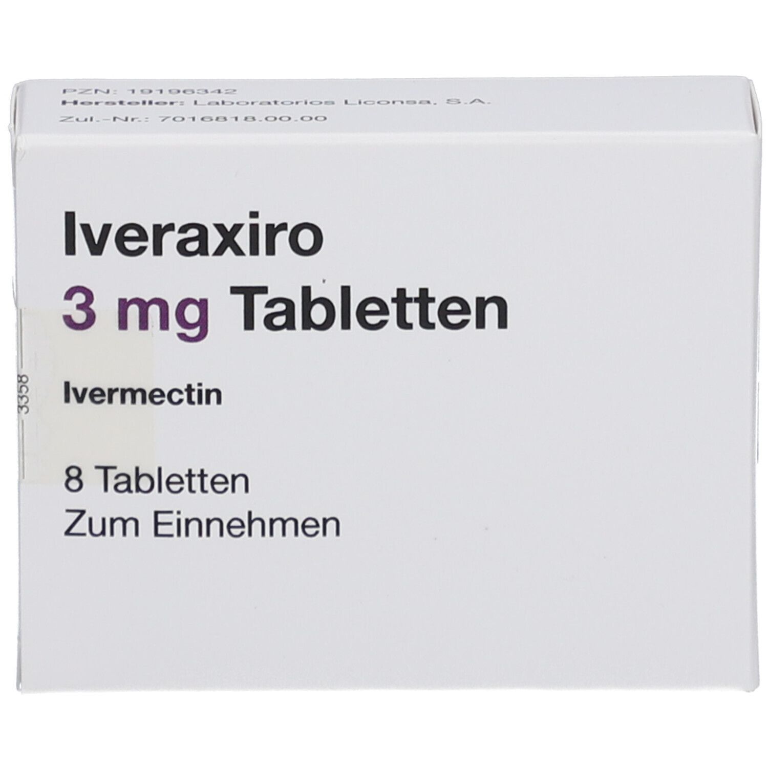 IVERAXIRO 3 mg Tabletten