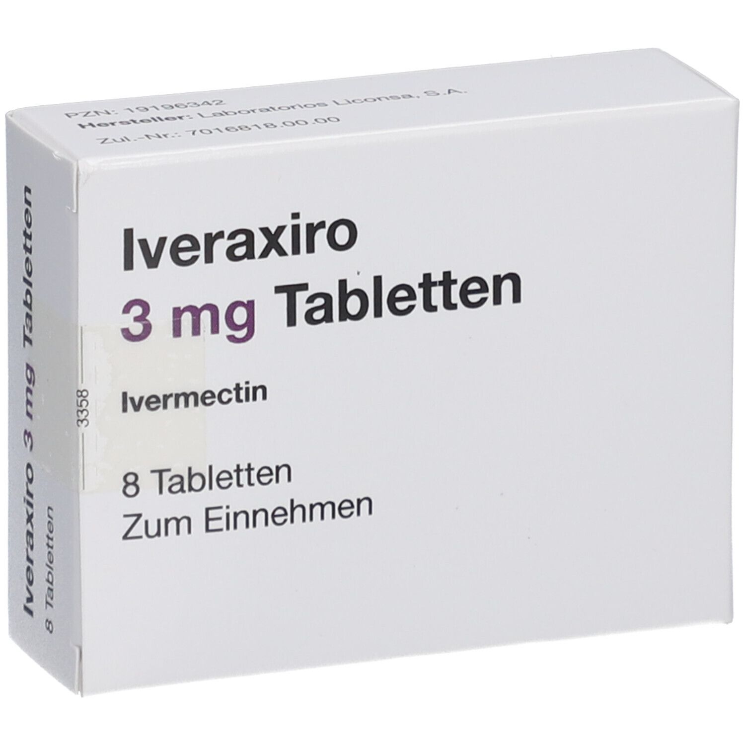IVERAXIRO 3 mg Tabletten
