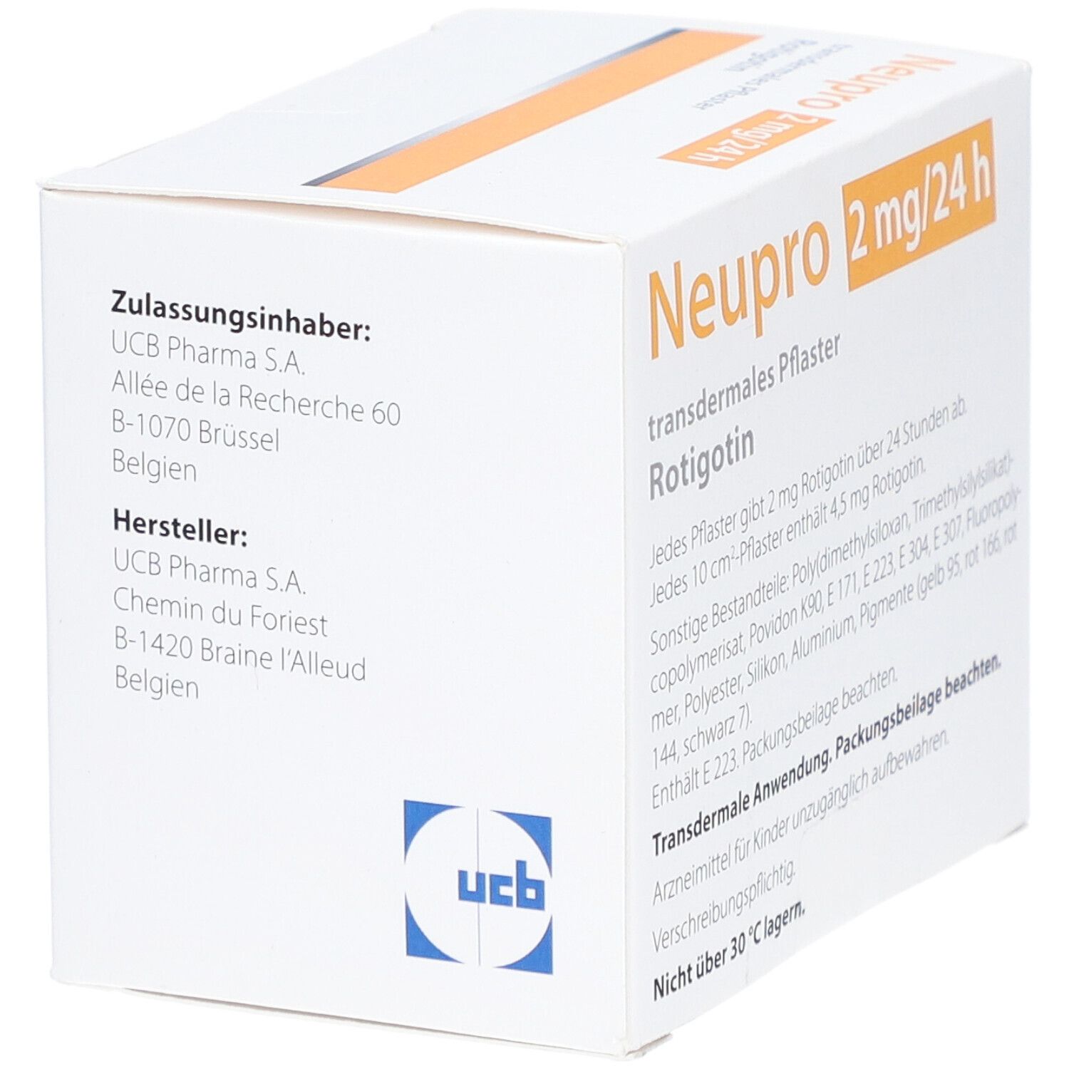 NEUPRO 2 mg/24 h transdermale Pflaster