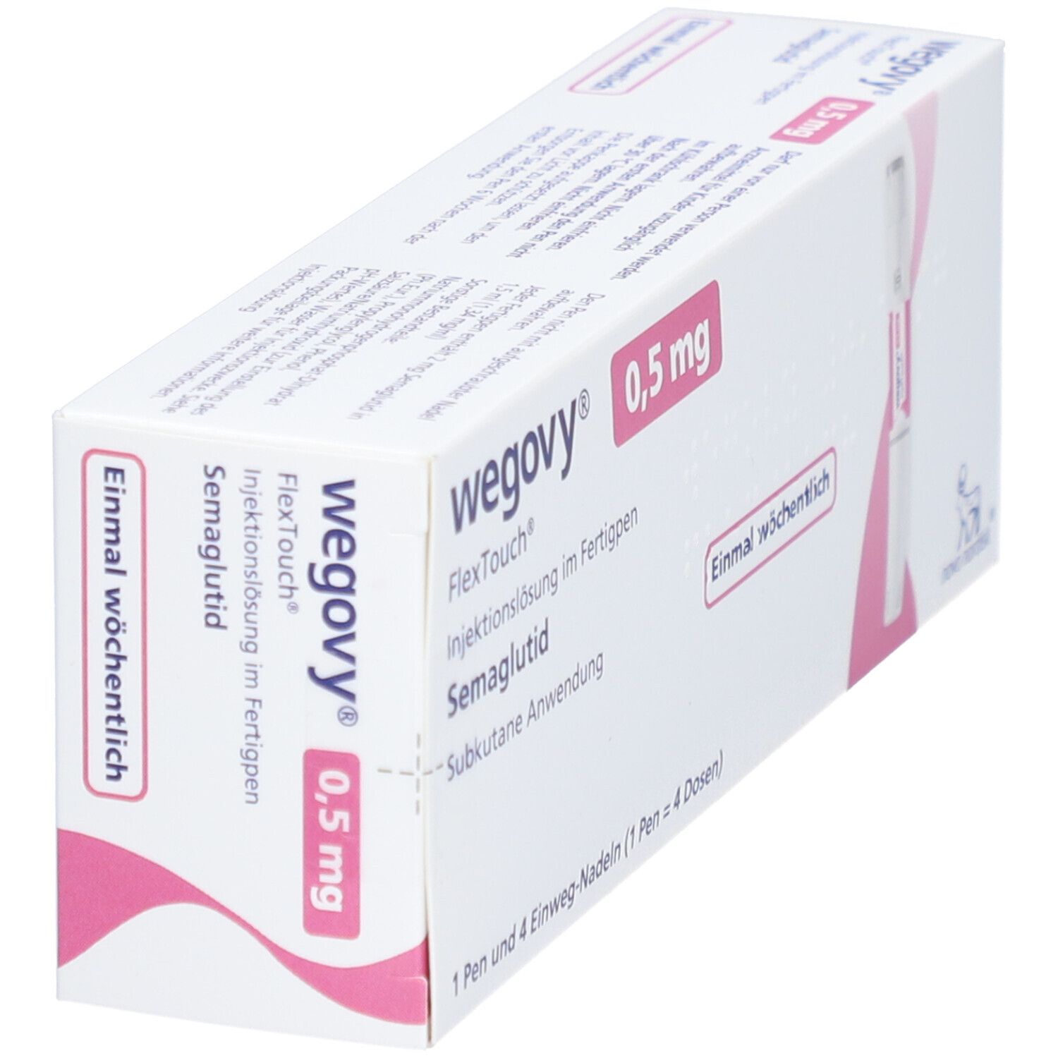 Wegovy 0,5 mg FlexTouch Injektionslsg.Fertigpen 1x1,5 ml Injektionslösung