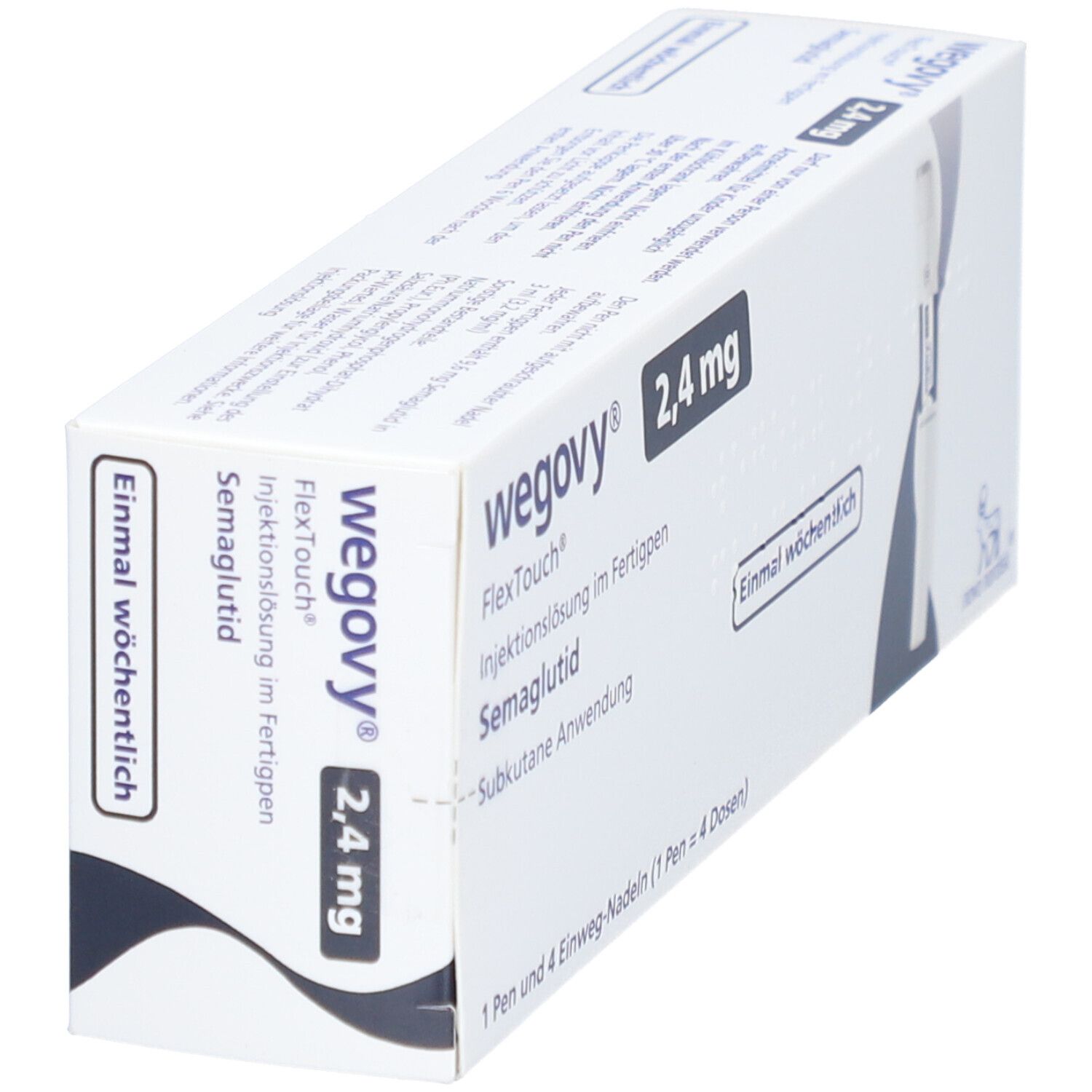 Wegovy 2,4 mg FlexTouch Injektionslsg.Fertigpen 1x3 ml Injektionslösung