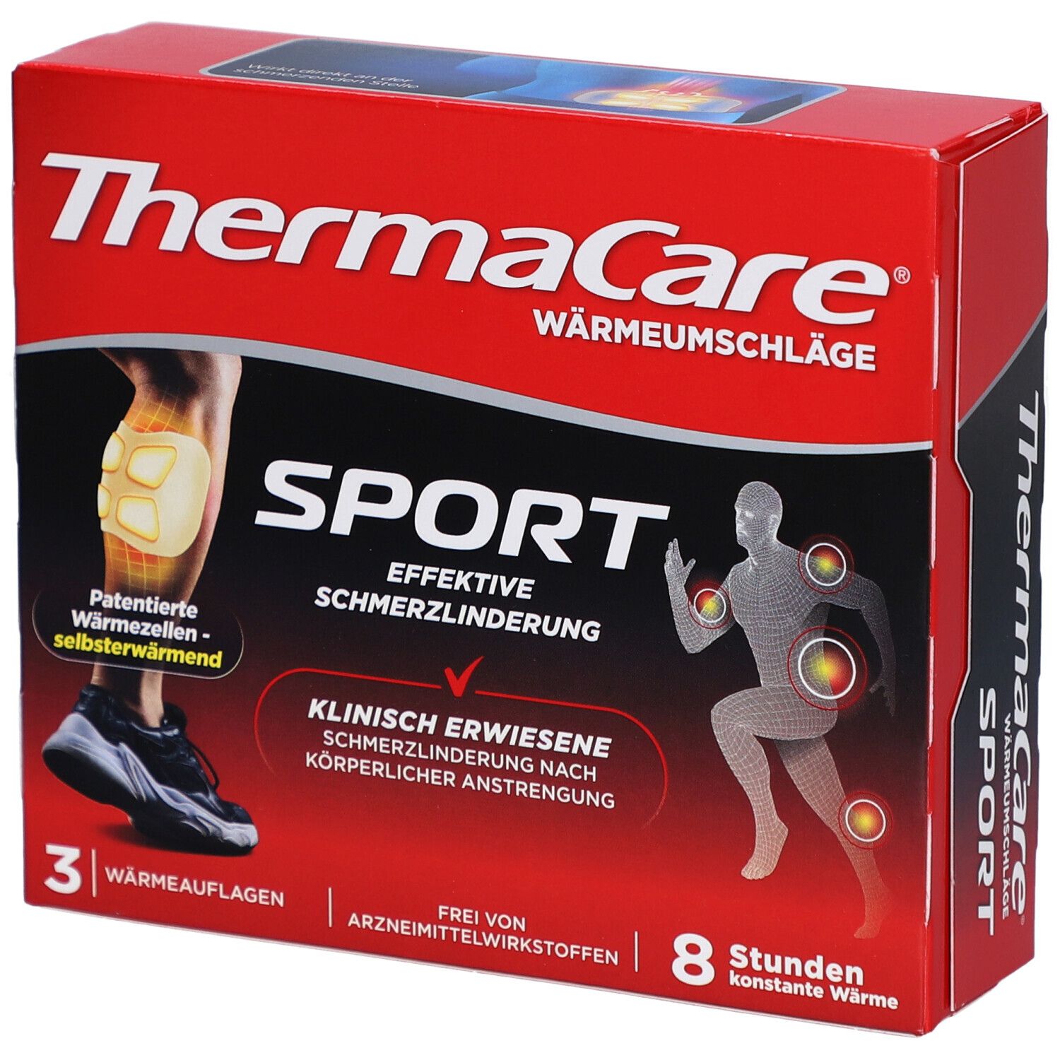 ThermaCare® Sport Wärmeumschläge