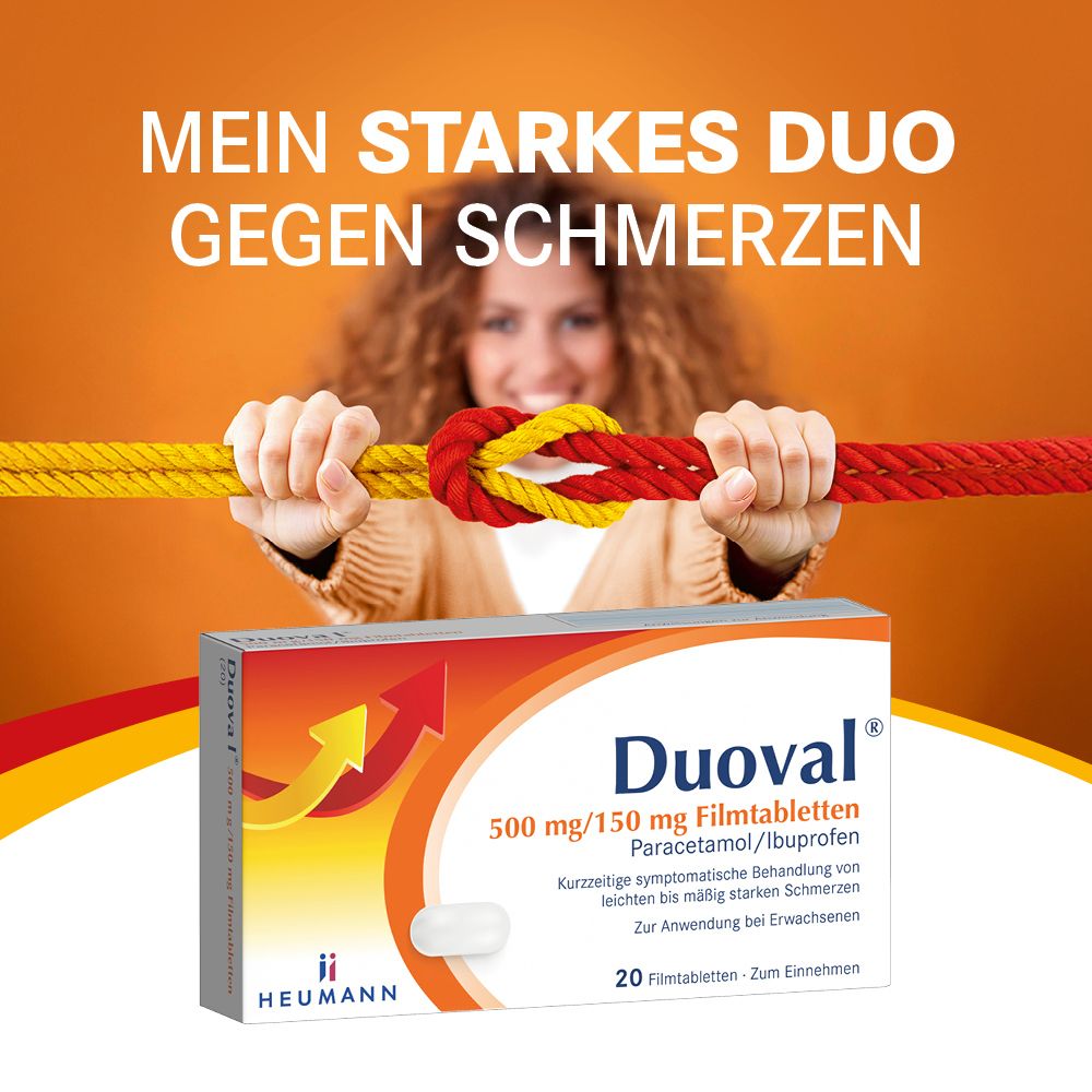 HEUMANN Duoval® 500 mg/150 mg Filmtabletten
