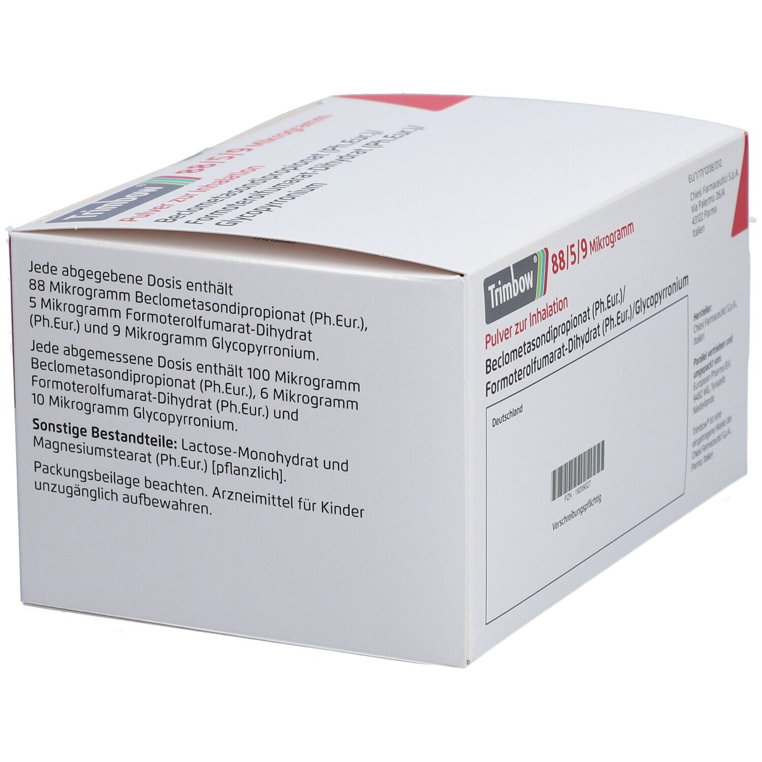 TRIMBOW 88/5/9 µg 360ED Plv.z.Inhalation NEXThaler
