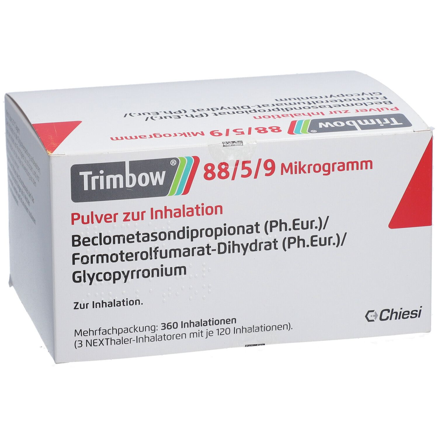 TRIMBOW 88/5/9 µg 360ED Plv.z.Inhalation NEXThaler