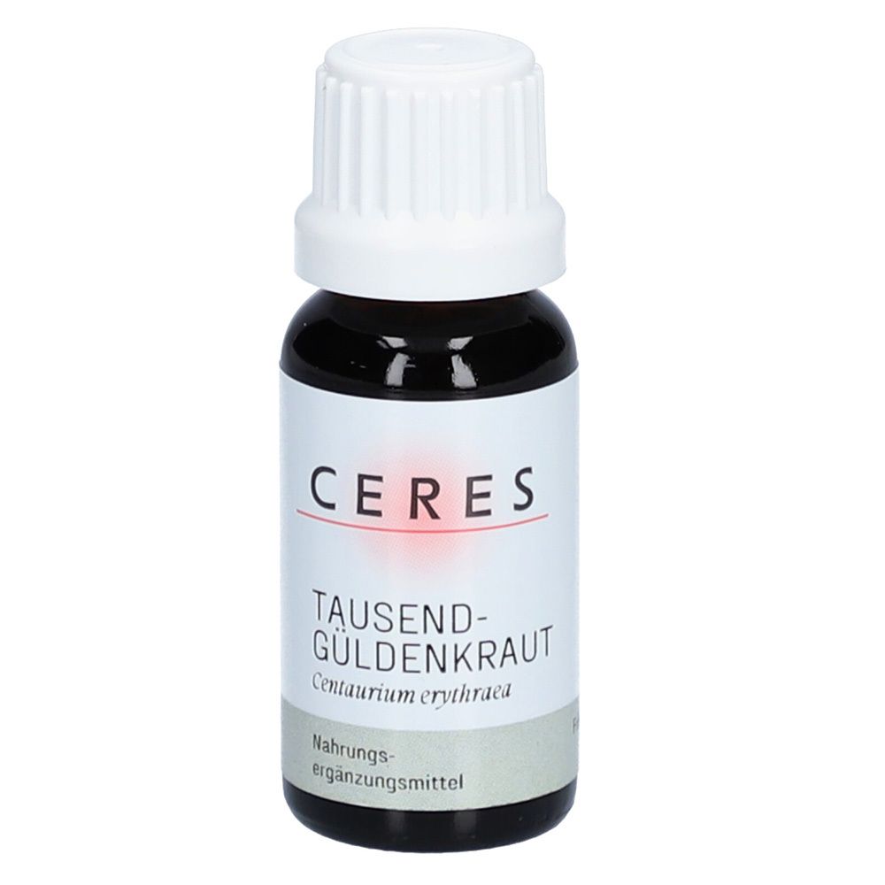 Ceres Tausendgüldenkraut Centaurium eryth.Extrakt 20 ml Tropfen zum Einnehmen