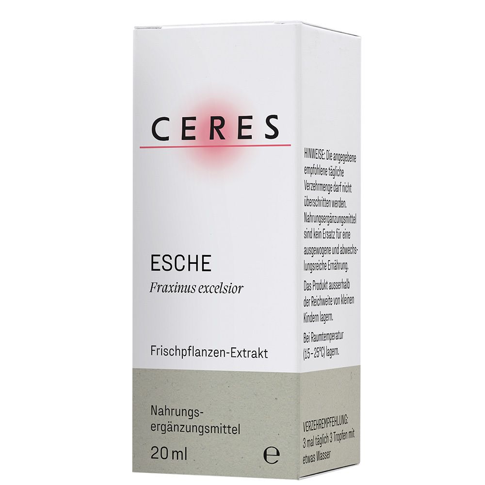 CERES Esche Fraxinus excelsior Extrakt Tropfen