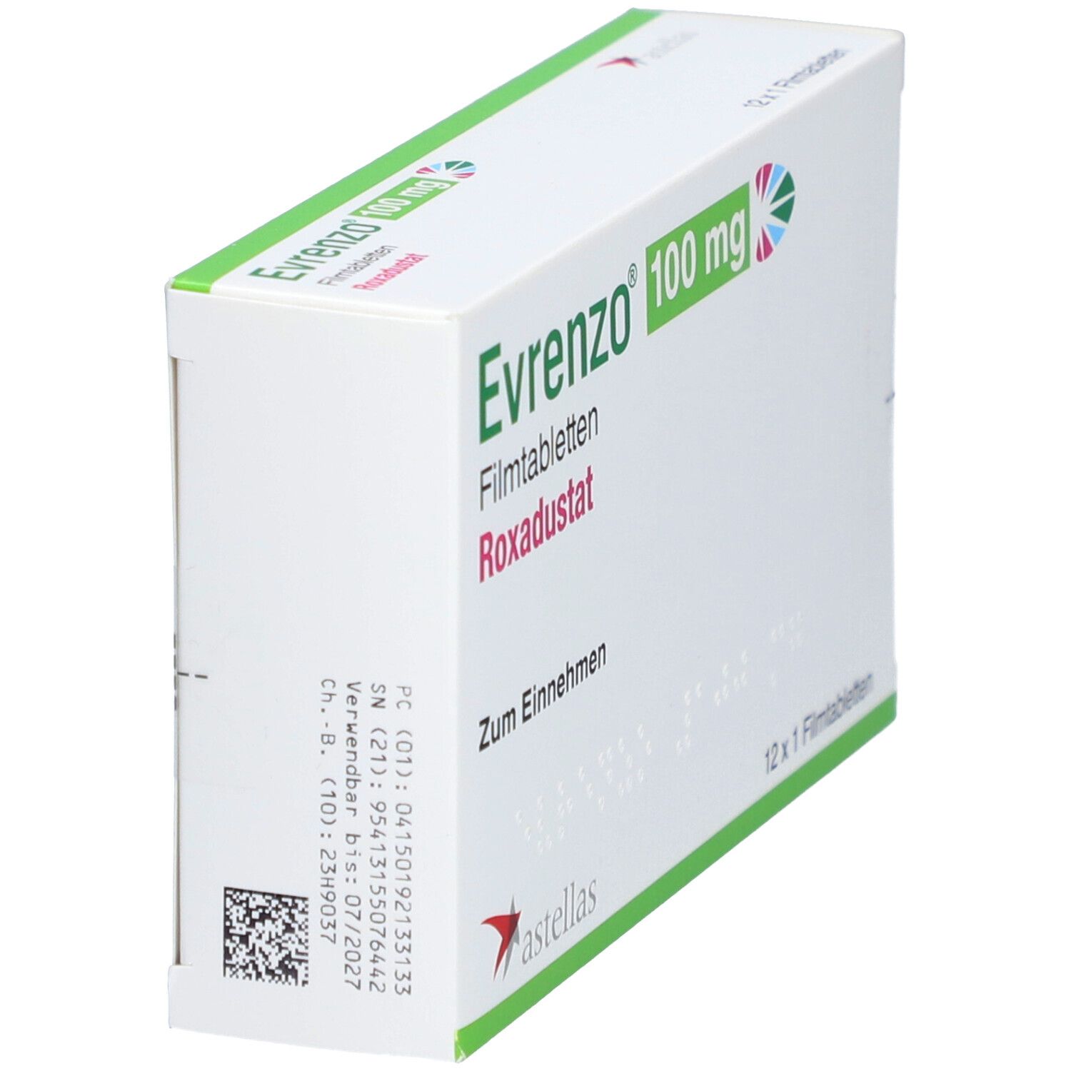 Evrenzo 100 mg Filmtabletten 12 St