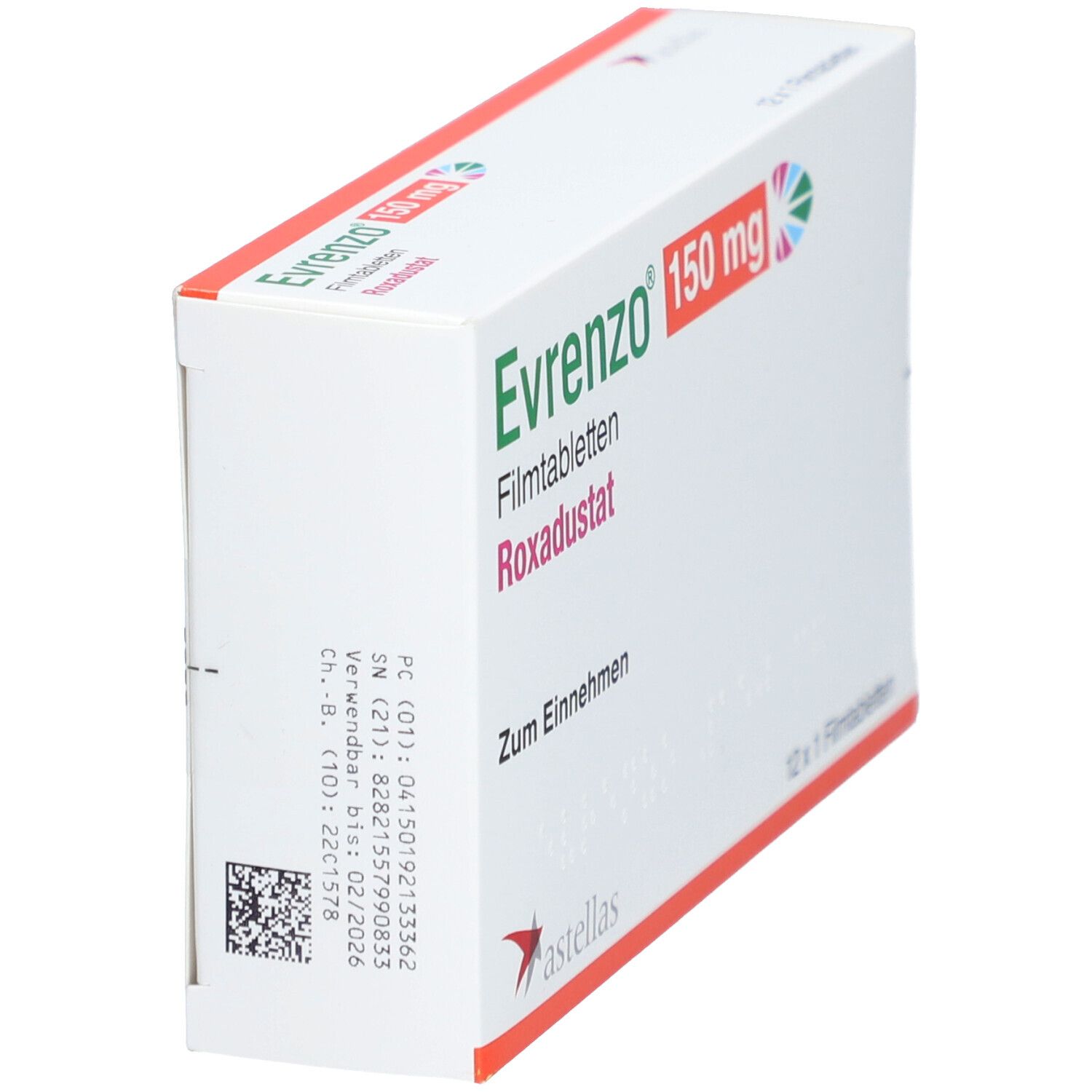 Evrenzo 150 mg Filmtabletten 12 St